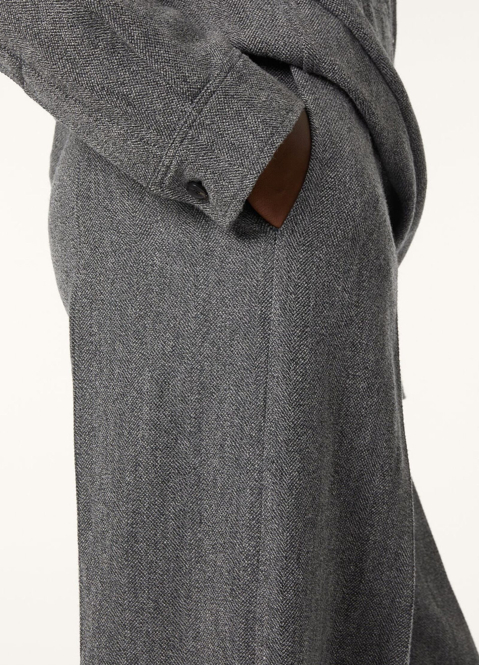 Loro Piana o1srvl11e0526 FAP3693 Dan Pant in Grey Size 27" / US 4 / IT 40 - 3 Thumbnail