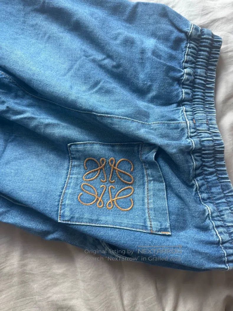 Loewe Loewe size XS Denim Wide Leg Pants Size 42" / US 20 - 6 Thumbnail