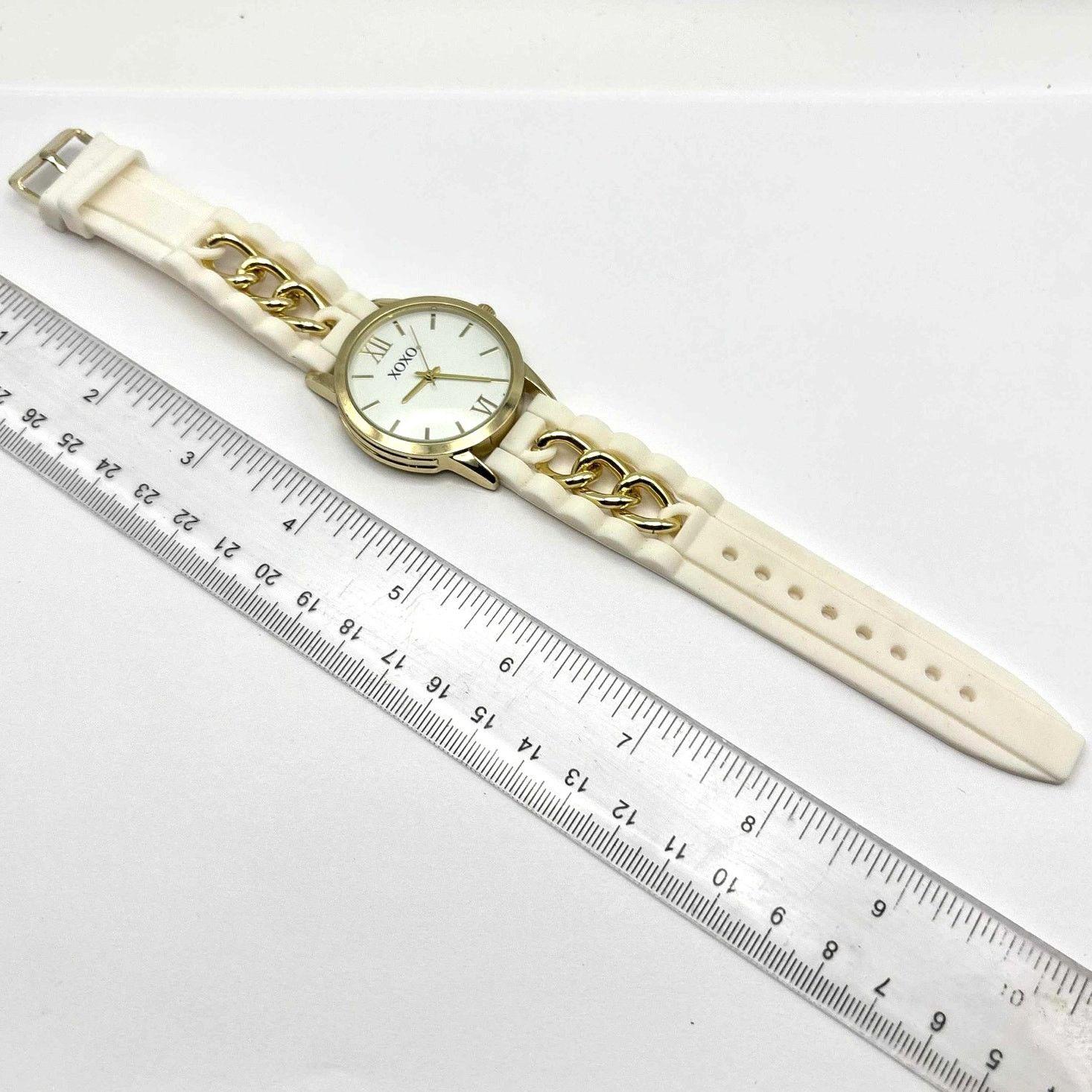 XOXO White & Gold XOXO Men's Watch Size ONE SIZE - 4 Thumbnail