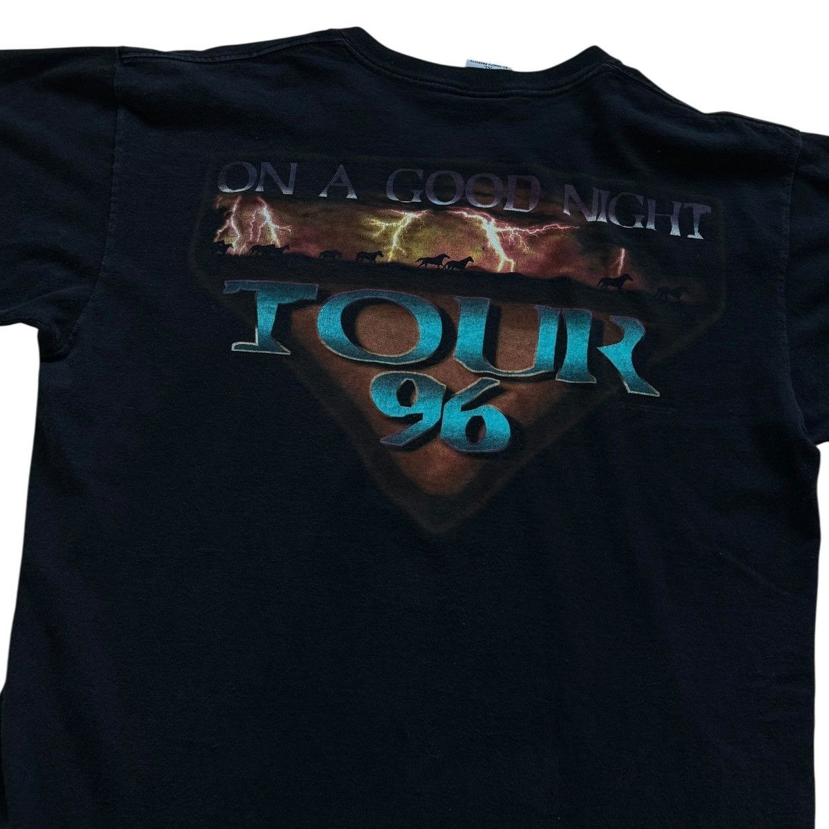 Vintage vintage Wade Hayes On A Good Night tour country music tee Size US XL / EU 56 / 4 - 3 Thumbnail