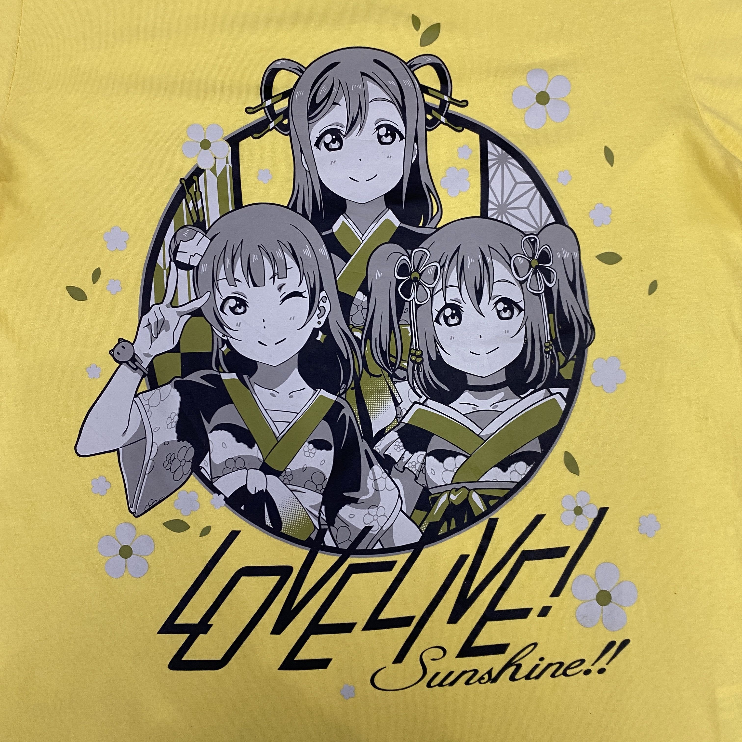 Anime Vintage Love Live Sunshine Anime Tshirt - J043 Size US M / EU 48-50 / 2 - 3 Thumbnail