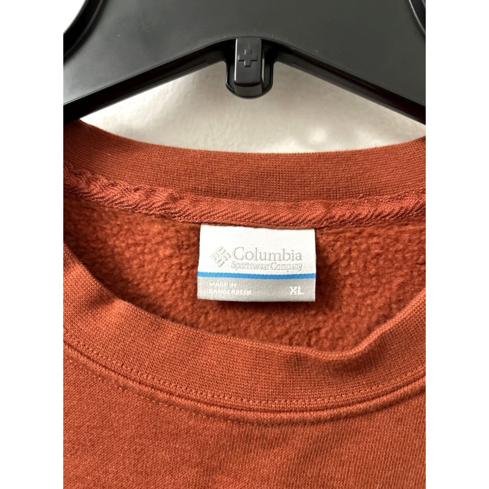 Logo 7 Columbia Sweatshirt Mens XL Orange Logo Graphic Pullover Crewneck Long Sleeve Sweatshirt Size US XL / EU 56 / 4 - 6 Thumbnail