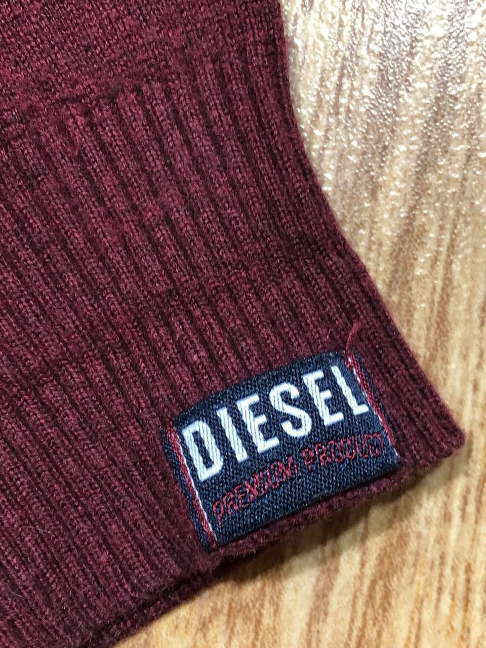 Diesel DIESEL VINTAGE LOGO KNITED SWEATER Size US L / EU 52-54 / 3 - 5 Thumbnail