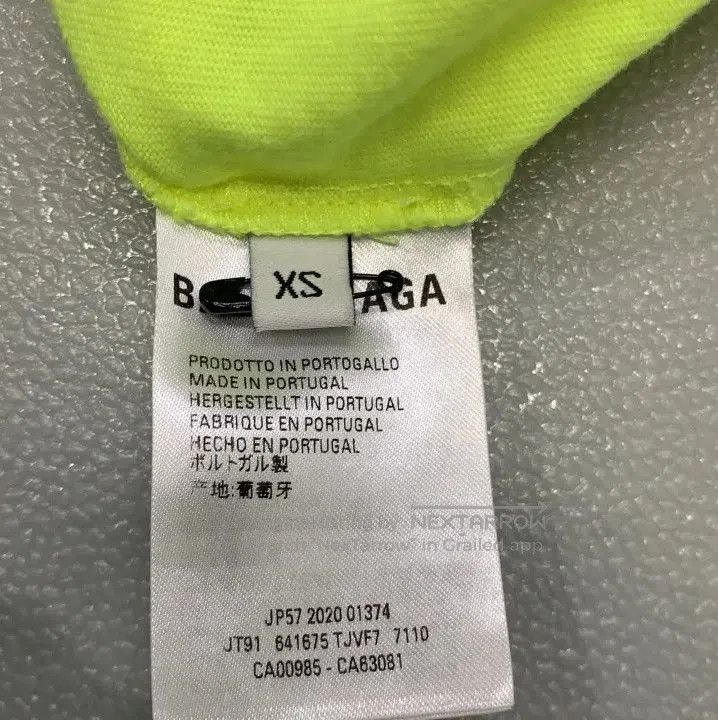 Balenciaga Balenciaga Logo Print Wave Short Sleeve T. Size US XS / EU 42 / 0 - 2 Thumbnail