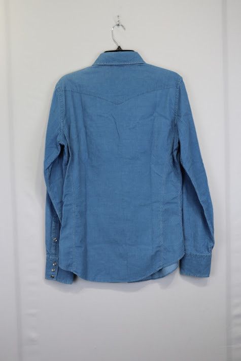Tom Ford o1rshd1 Button Up Shirt Camicia Chemise Camisa in Blue Size US M / EU 48-50 / 2 - 10 Thumbnail