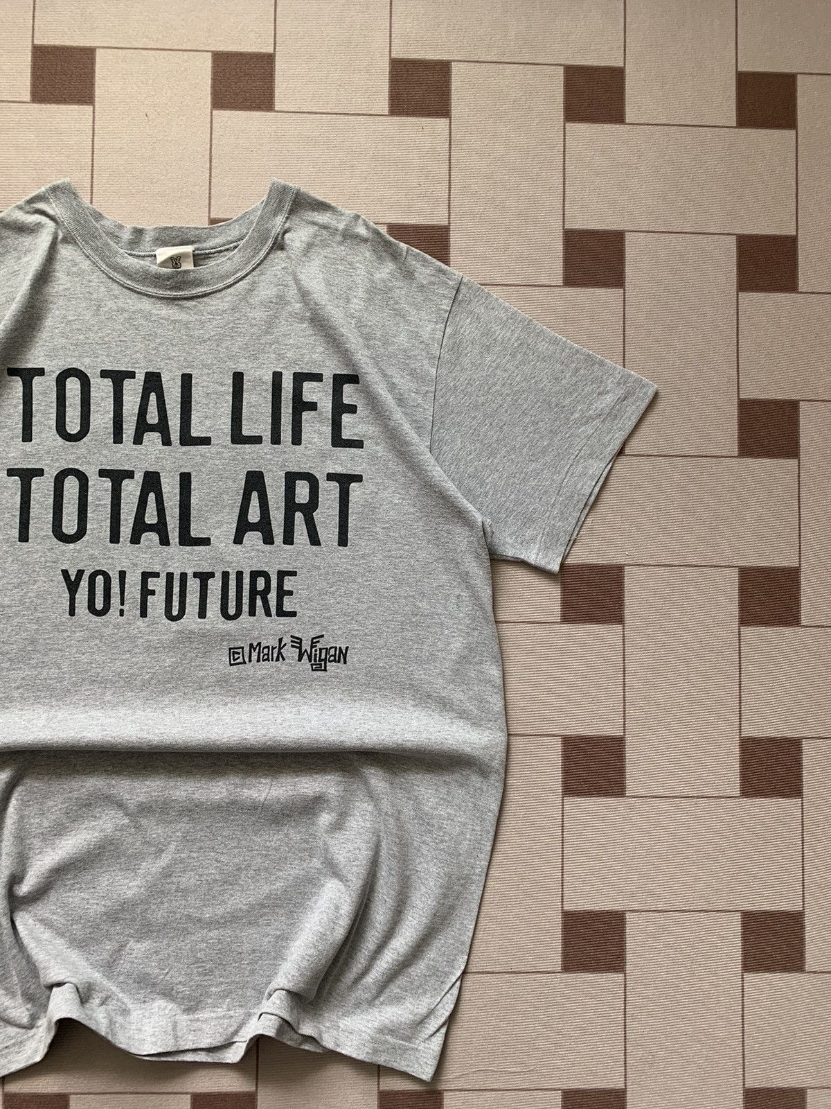 Vintage Vintage 90s Mark Wigan "Total Life Total Art Yo!Future" Size US L / EU 52-54 / 3 - 6 Thumbnail