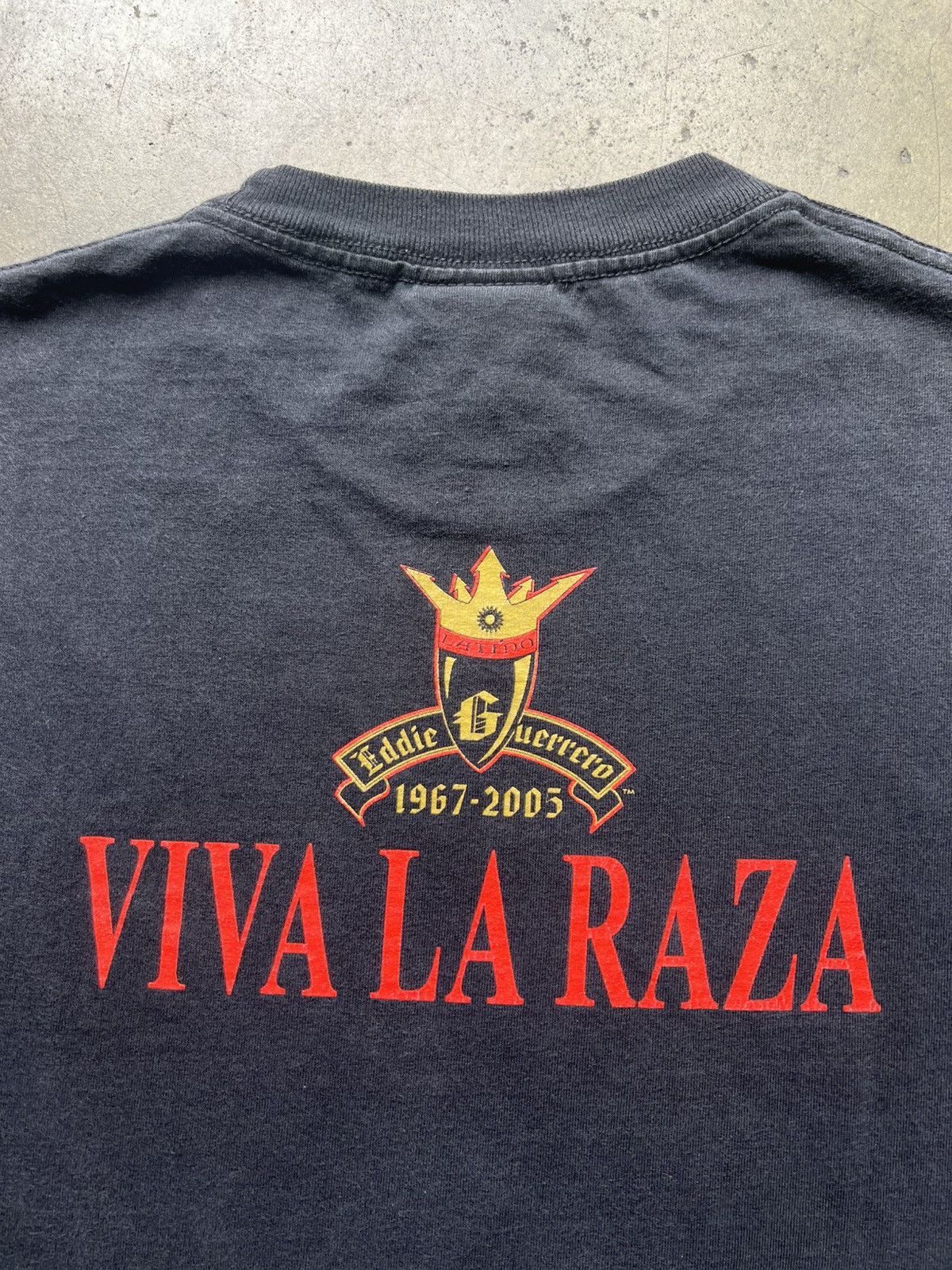 Vintage 2005 Eddie Guerrero Memorial Tee Shirt Wrestling WWE WWF Size US L / EU 52-54 / 3 - 8 Thumbnail