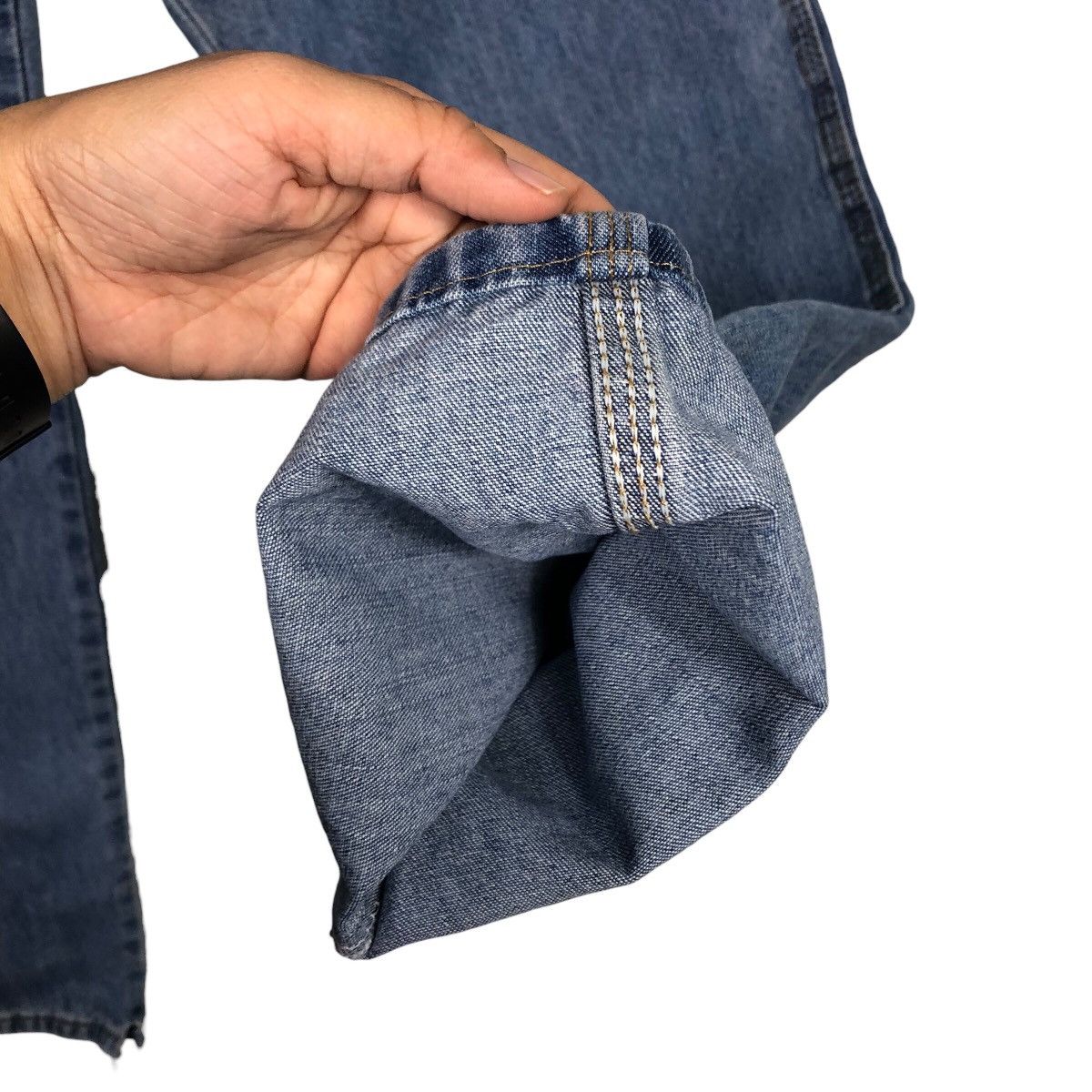 Japanese Brand × Vintage 📌Vintage Wrangler Denim Jeans Worker Wear Issey Miyake Size US 32 / EU 48 - 18 Thumbnail
