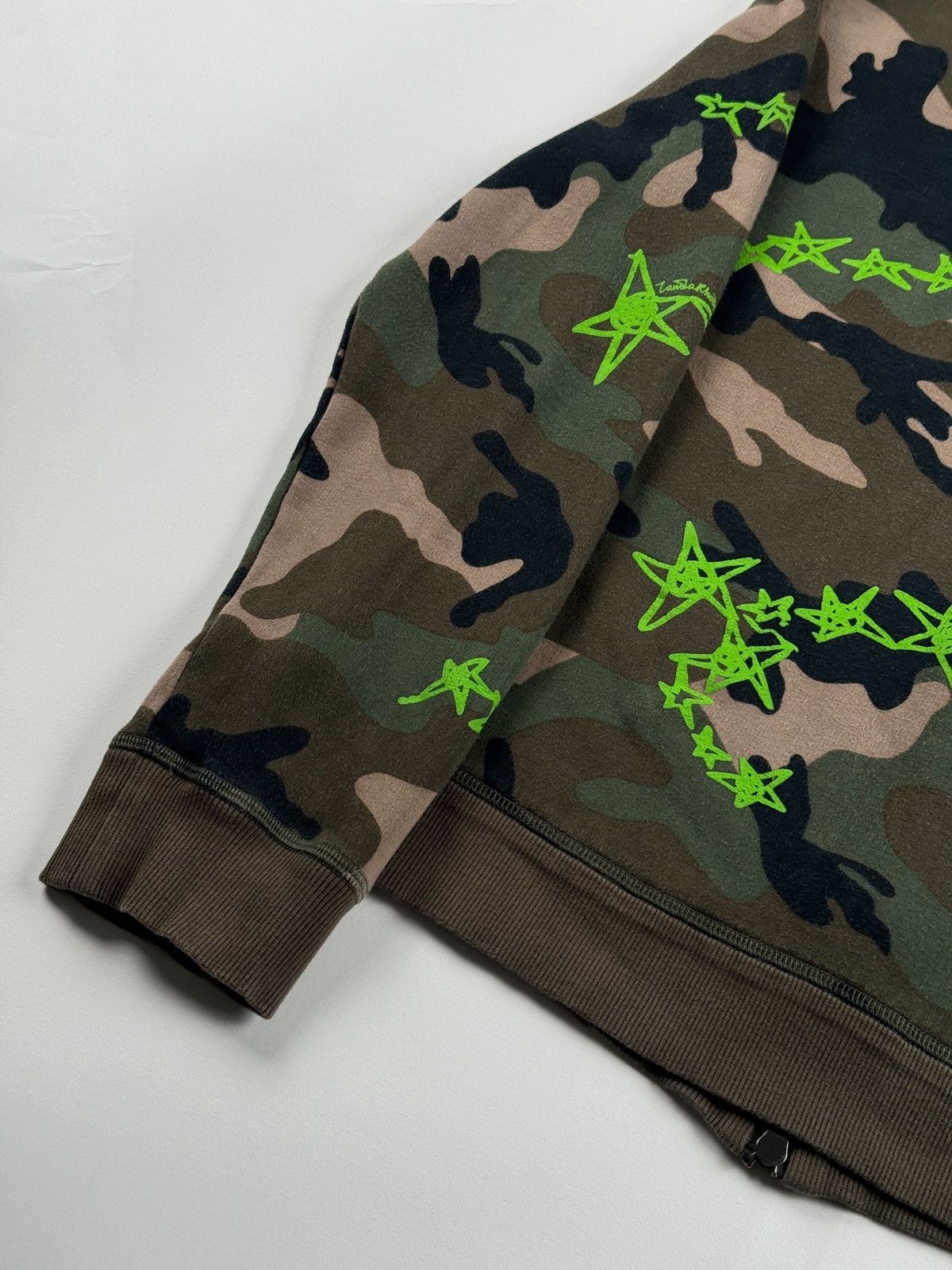 Valentino Valentino Camo Zip Up Hoodie Size US S / EU 44-46 / 1 - 7 Thumbnail