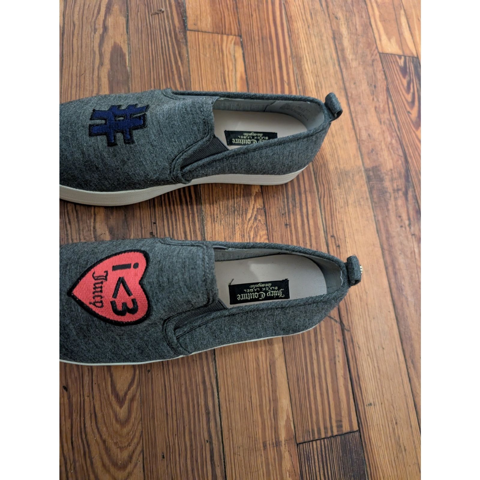 Juicy Couture Juicy Couture Y2K Slip On VTG Womens F. VNGLINE Gray Shoes 7 Size US 7 / IT 37 - 5 Thumbnail