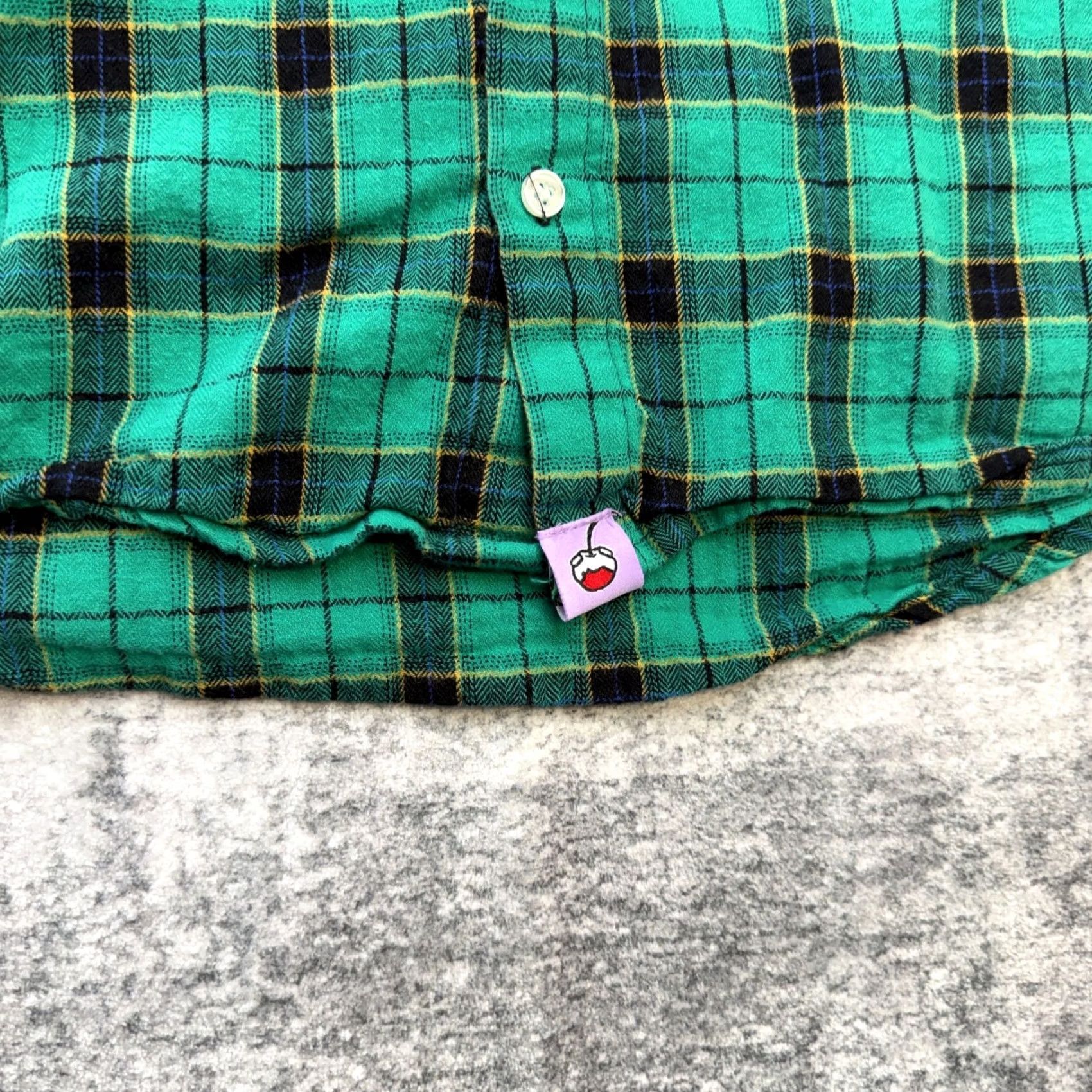 Vintage Cakeworthy Disney Shirt Medium Plaid Flannel Ariel Mermaid Part of Your World Size M / US 6-8 / IT 42-44 - 7 Thumbnail