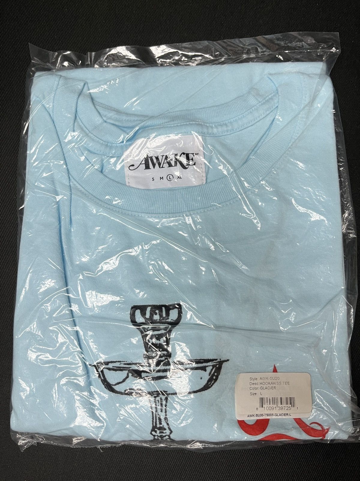 Awake NY Awake NY Blue Hookah Tee Size US L / EU 52-54 / 3 - 4 Thumbnail