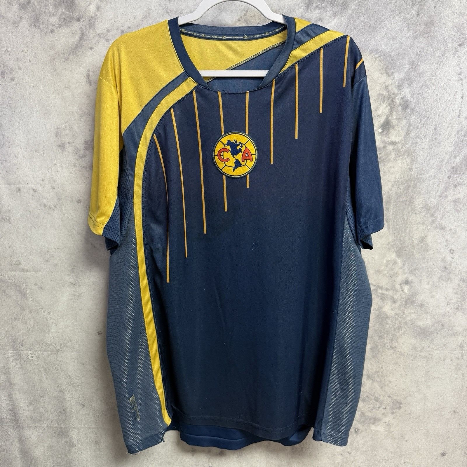 Rhinox Club America Soccer Jersey Adult XL Blue Rhinox Group Footba Size US XL / EU 56 / 4 - 1 Thumbnail