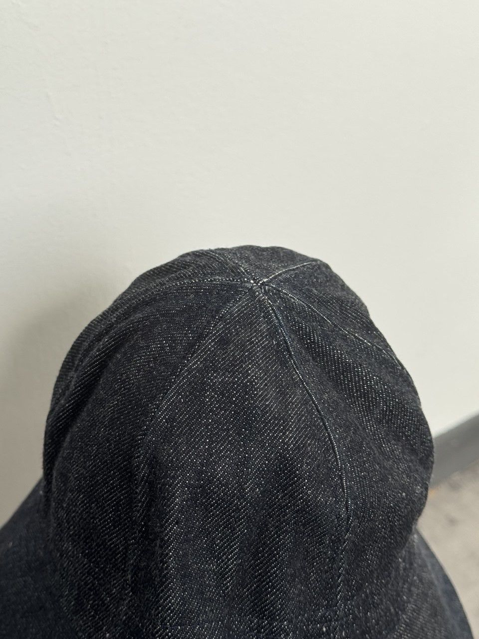 Jil Sander Jil Sander Blue Denim Bucket Hat Size Small Size ONE SIZE - 4 Thumbnail