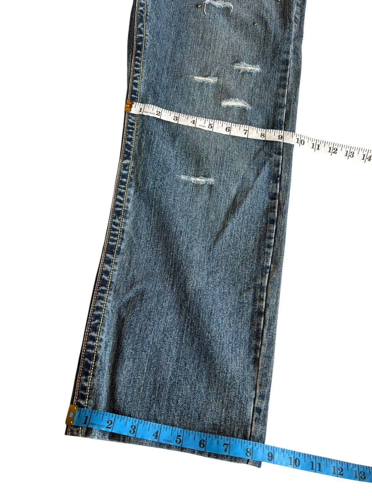 Japanese Brand Amore Puro Distress Jean Size US 32 / EU 48 - 5 Thumbnail