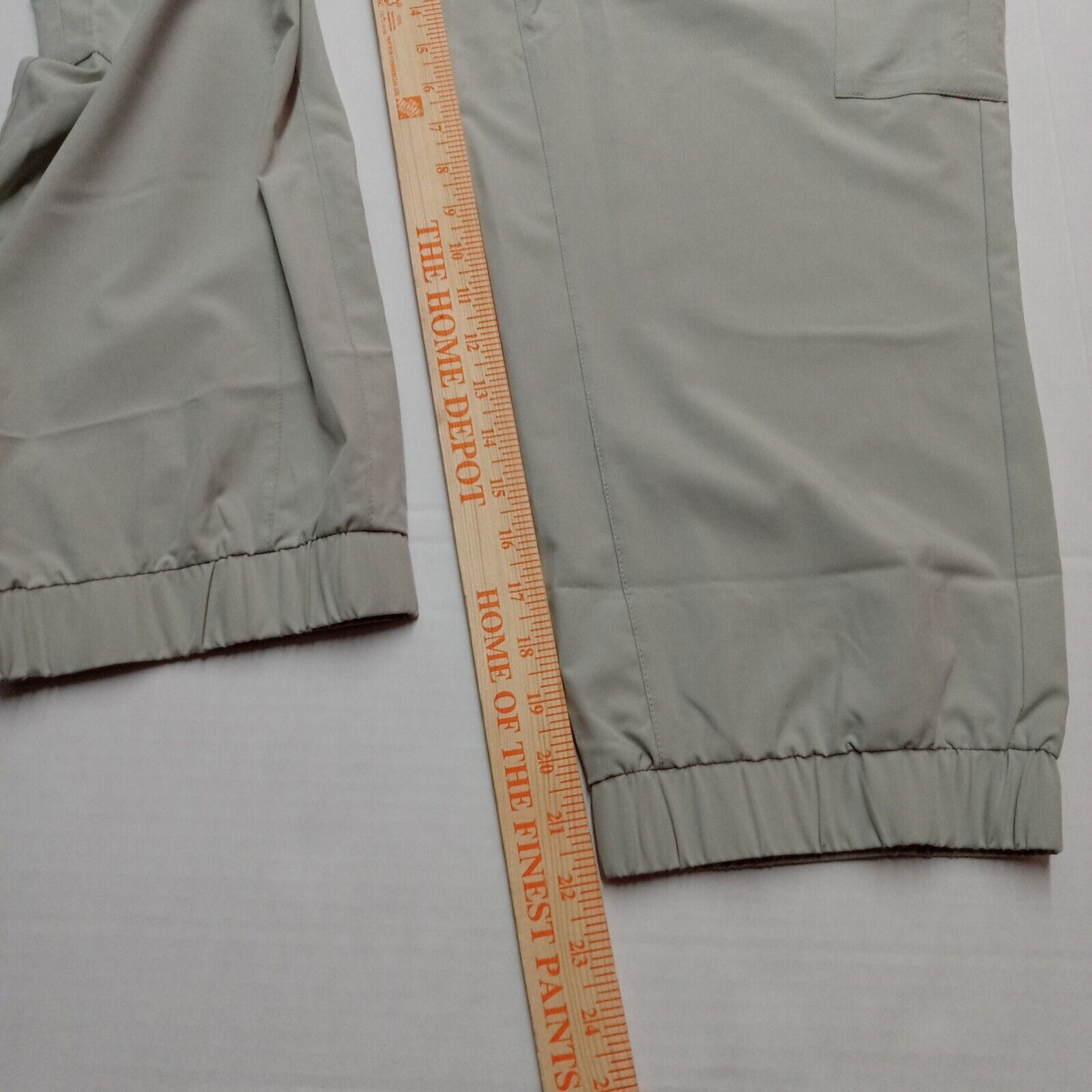 Kyodan Kyodan Cargo Capris Women's XL Stretch Woven Gray Pants Size 36" / US 14 / IT 50 - 2 Thumbnail