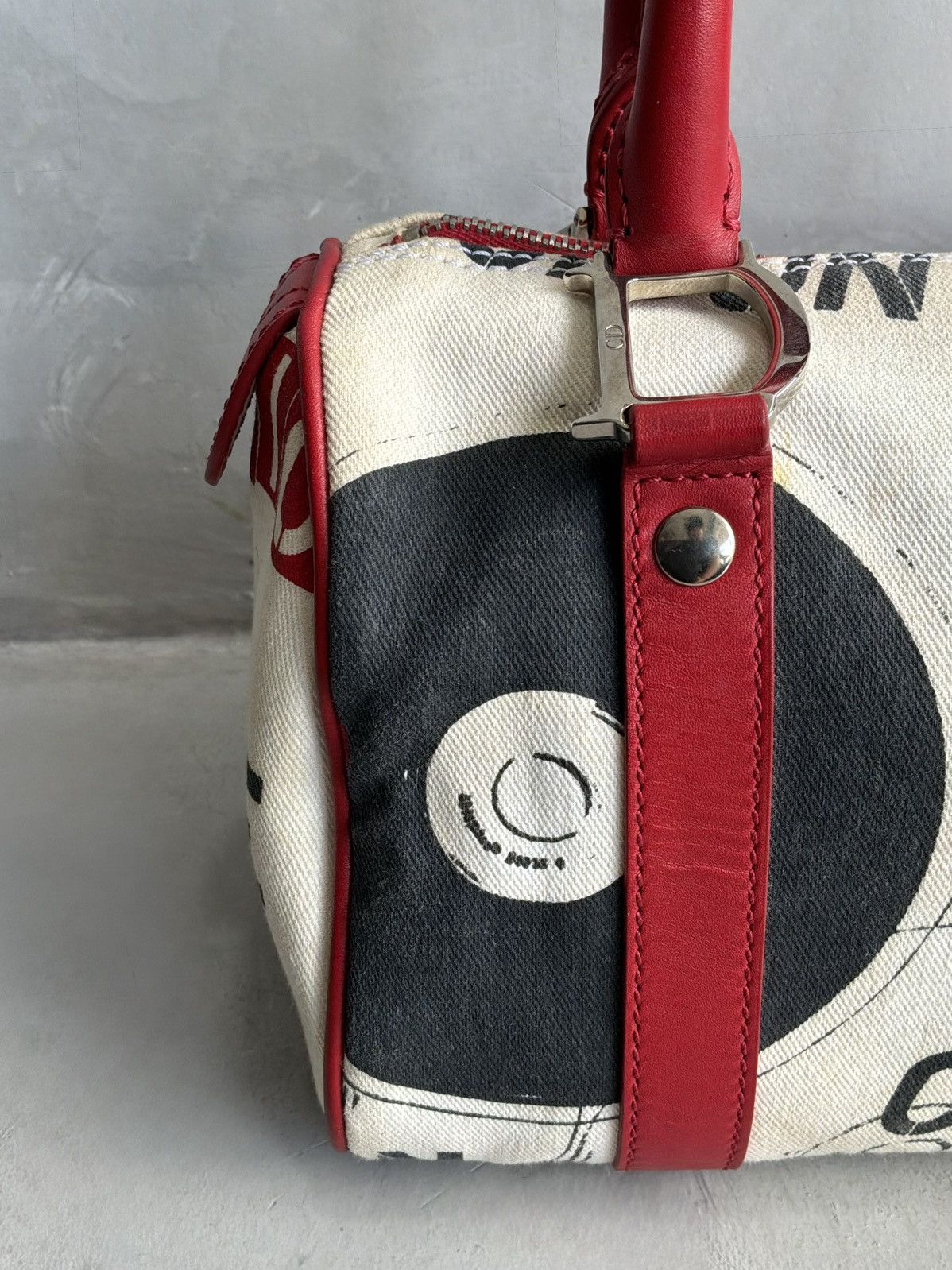 Dior Dior - Galliano Era - Hardcore Pierced Mini Boston Bag Size ONE SIZE - 17 Thumbnail