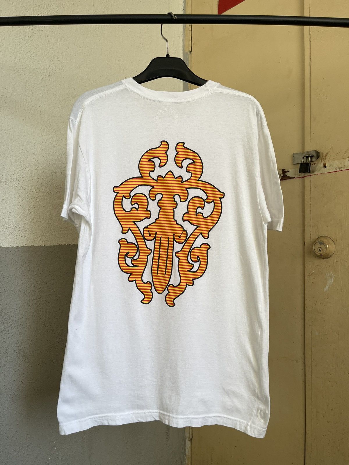 Chrome Hearts Chrome Hearts Stripe Vine Dagger T Shirt Size US M / EU 48-50 / 2 - 1 Thumbnail