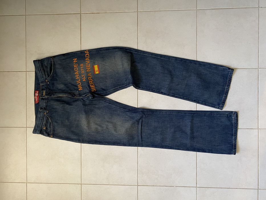 Junya watanabe discount flag jeans