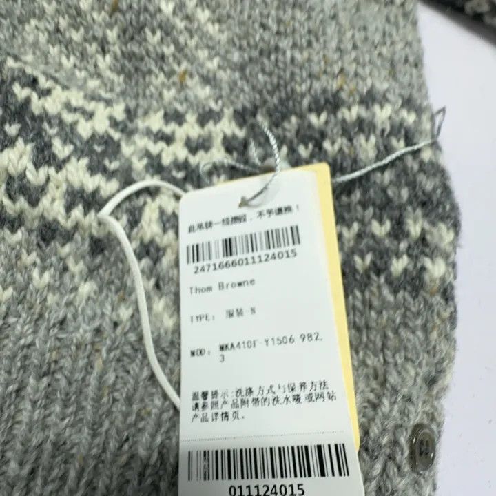 Thom Browne Thom Browne Plaid Knit Sweater for Men -2507 Size US M / EU 48-50 / 2 - 4 Thumbnail