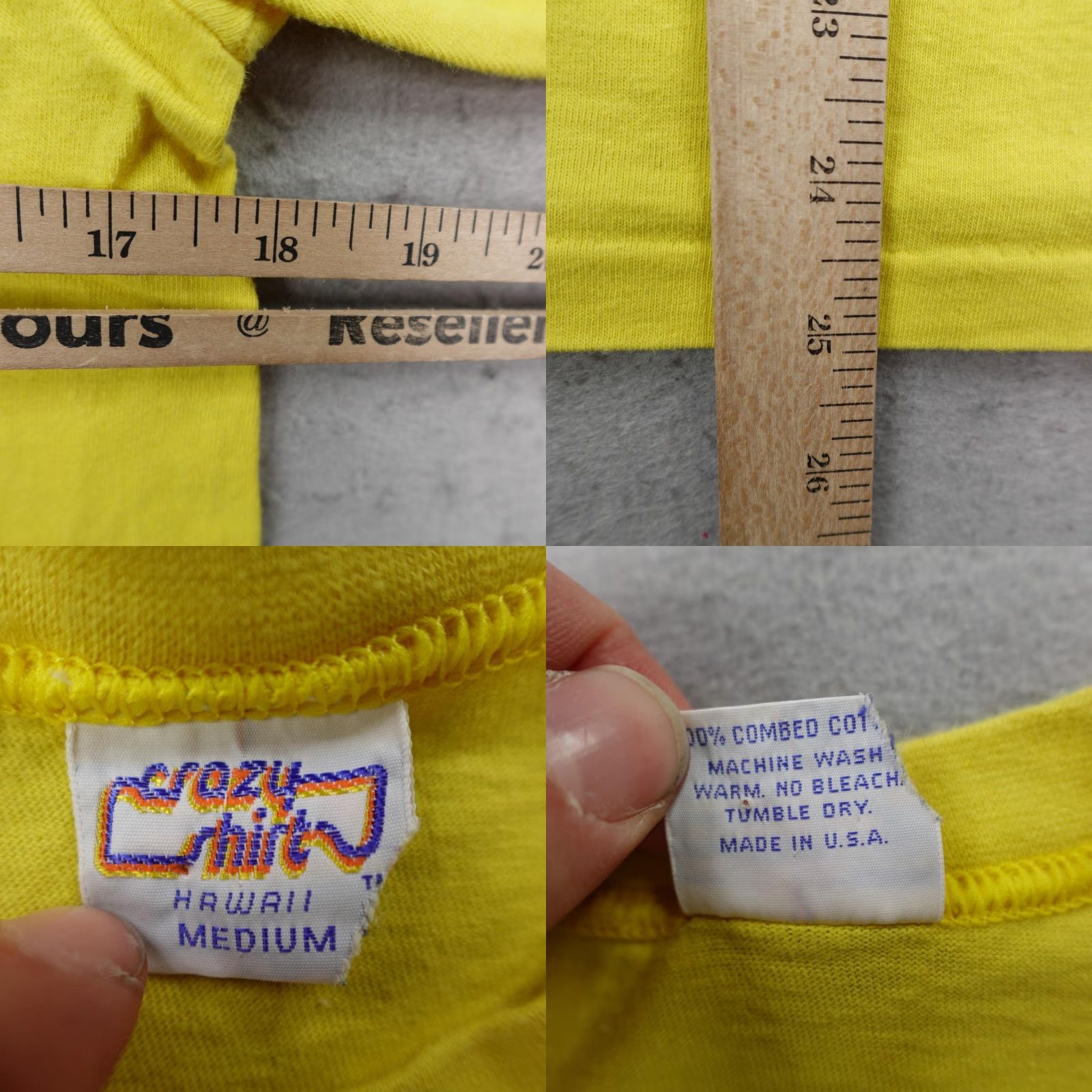 Vintage VINTAGE Crazy Shirts Club Maui Shirt Mens M Yellow Hawaii Surf Hawaiian 90s Shirt Mens Size US M / EU 48-50 / 2 - 8 Thumbnail