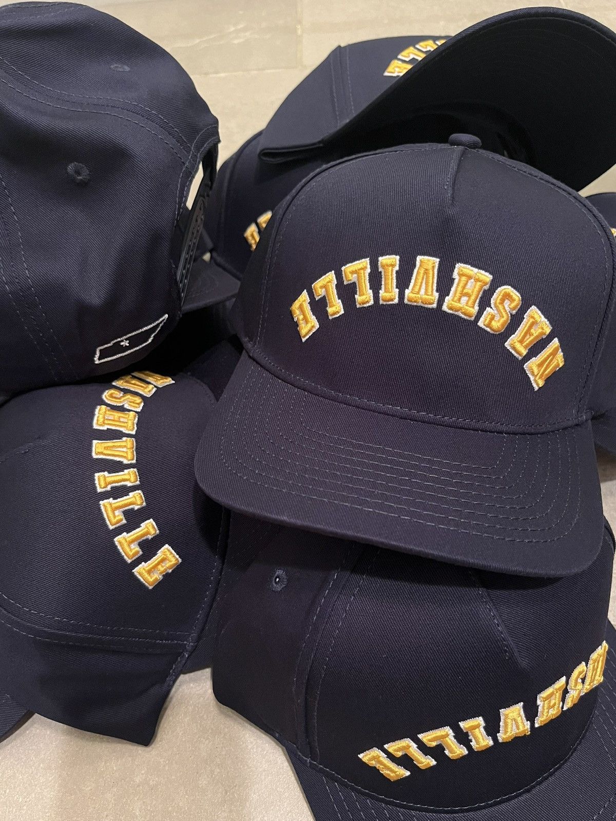 Other Rife Headwear Nashville Predators Upside Down Hat Size ONE SIZE - 1 Preview