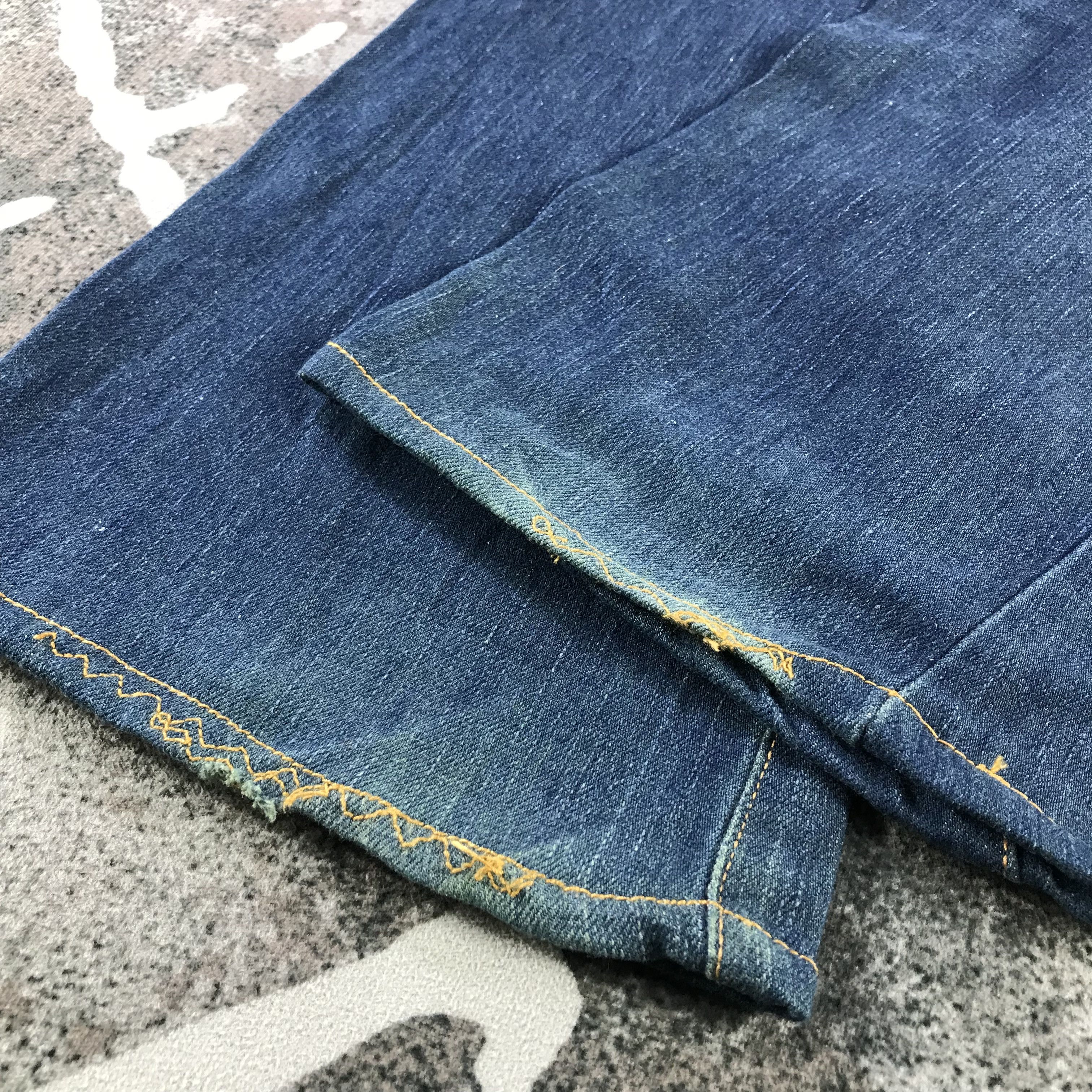 Edwin Vintage Edwin 503 Jeans Flare Denim KJ3357 Size US 31 - 6 Thumbnail