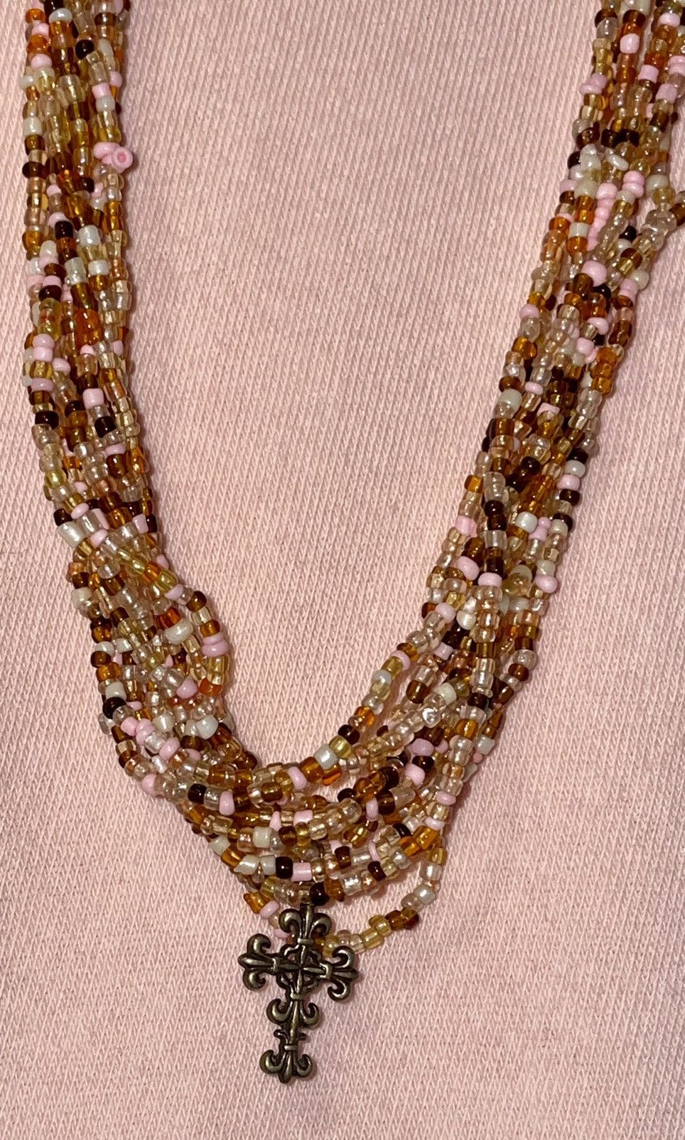 Vintage Sundance Vintage 10 Strand Seed Beaded Necklace Size ONE SIZE - 3 Thumbnail