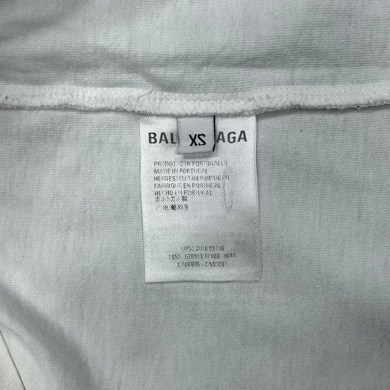 Balenciaga Balenciaga Back Logo Embroidered Short Sleeve Size US XS / EU 42 / 0 - 5 Thumbnail