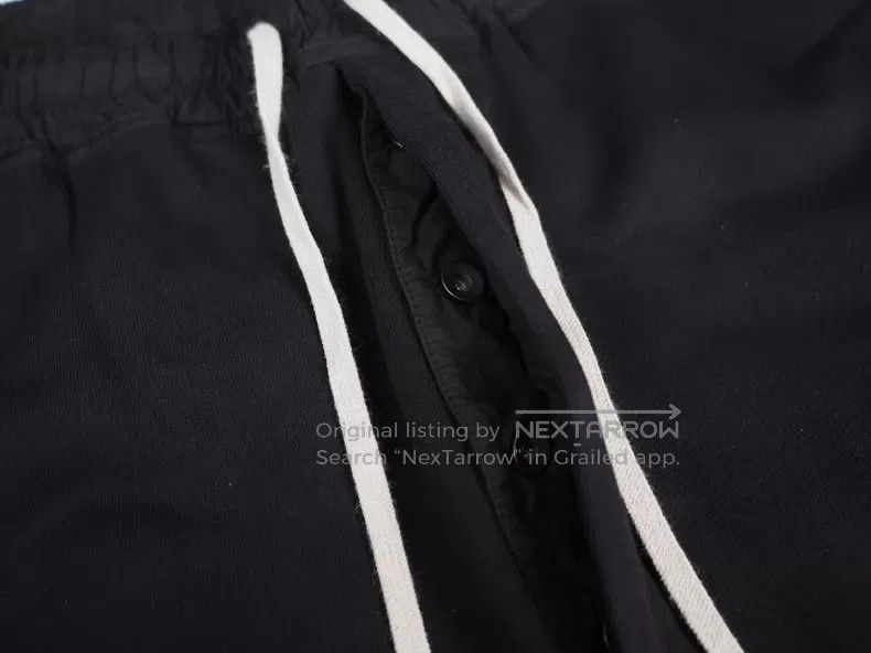 Rick Owens RICK OWENS size M Black Drawstring Low Rise Pants Size US 27 - 3 Thumbnail