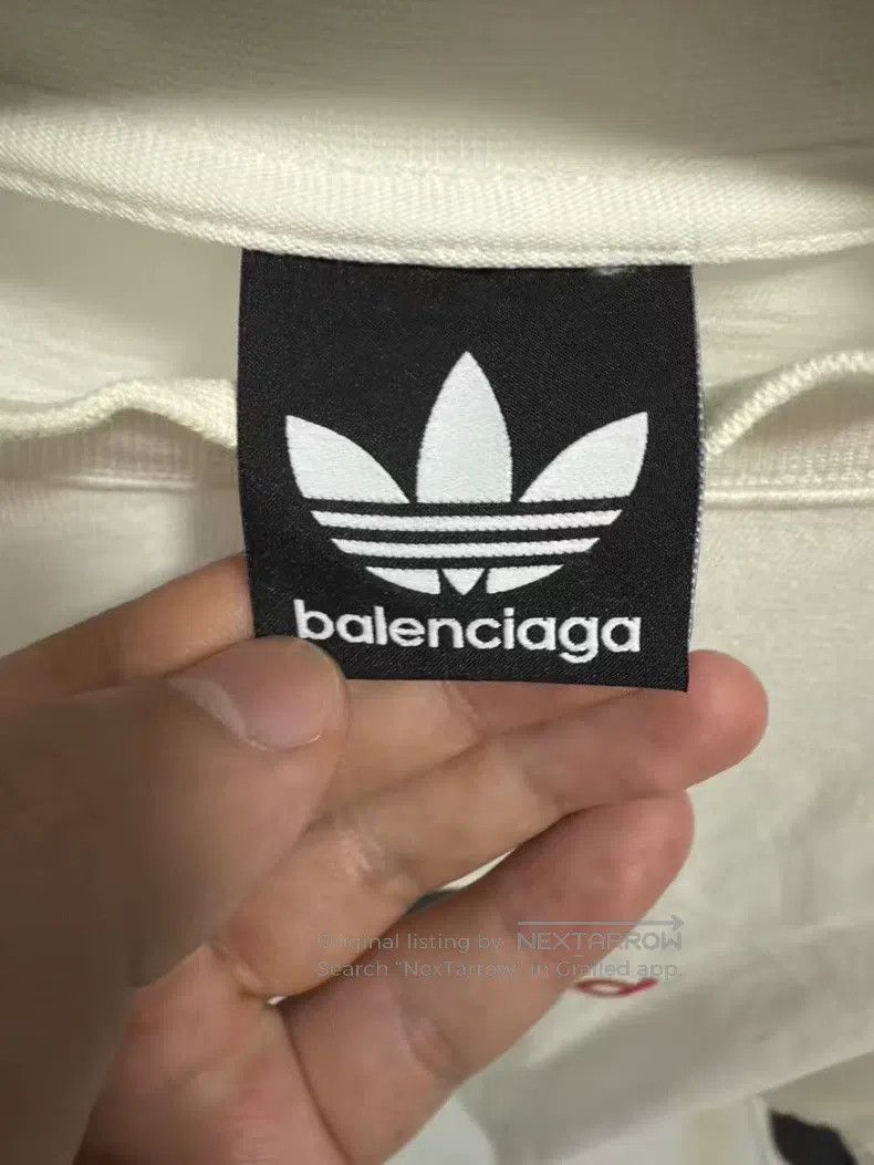 Balenciaga Balenciaga Adidas Co-branded Short Sleeve Size US S / EU 44-46 / 1 - 3 Thumbnail