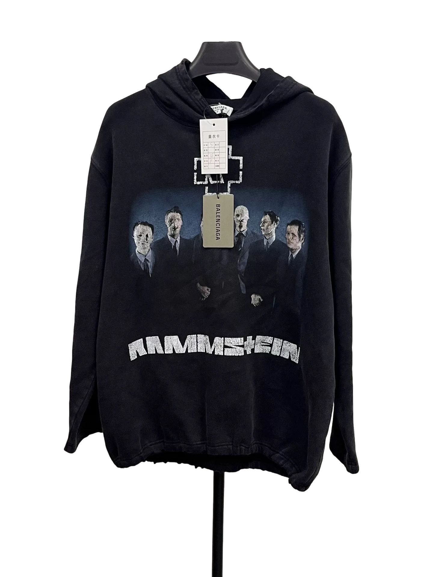Balenciaga Balenciaga Rammstein hoodie S | Grailed