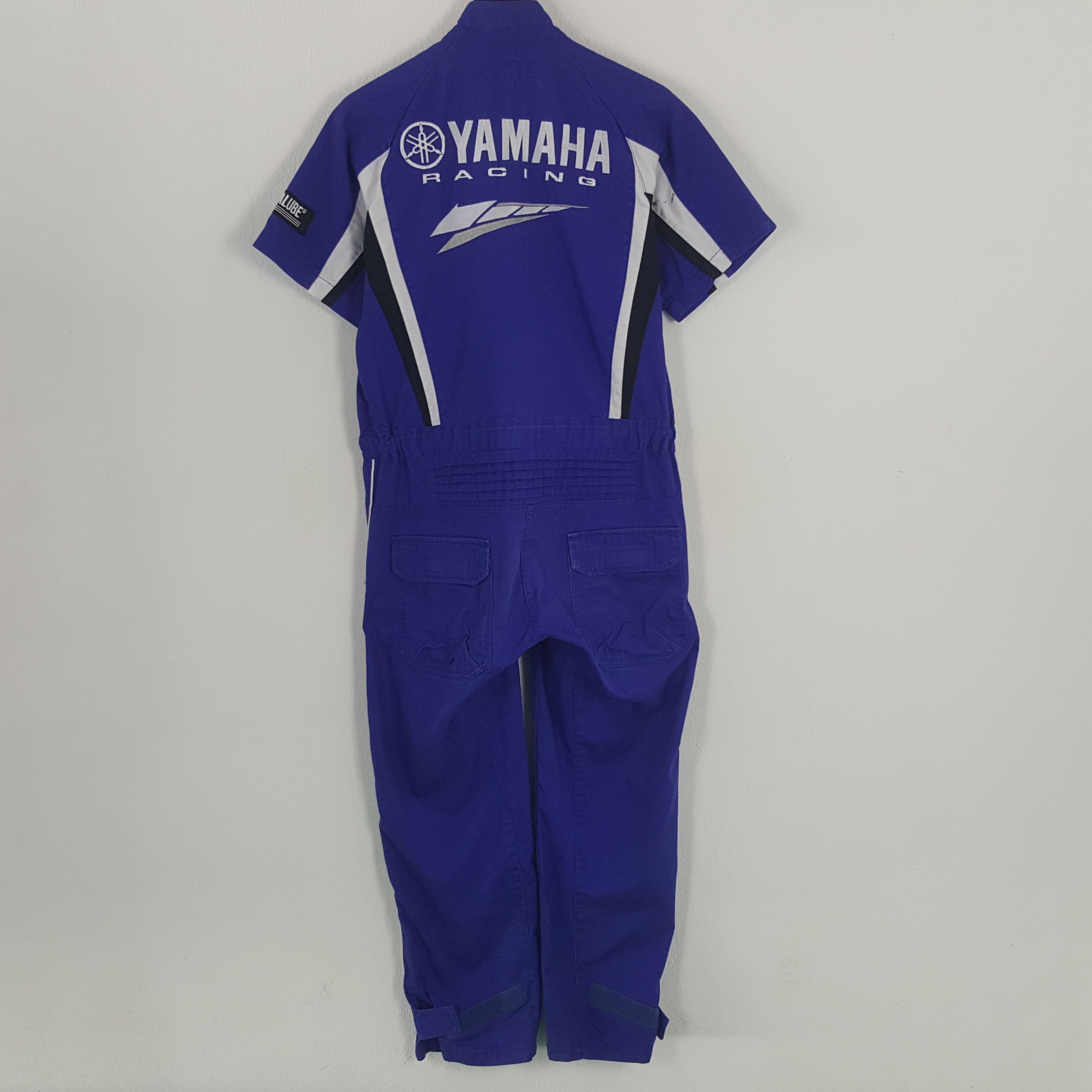 Japanese Brand × Vintage × Yamaha Vintage Yamaha Racing Sport Coverall Jumpsuit Jacket Size US M / EU 48-50 / 2 - 4 Thumbnail