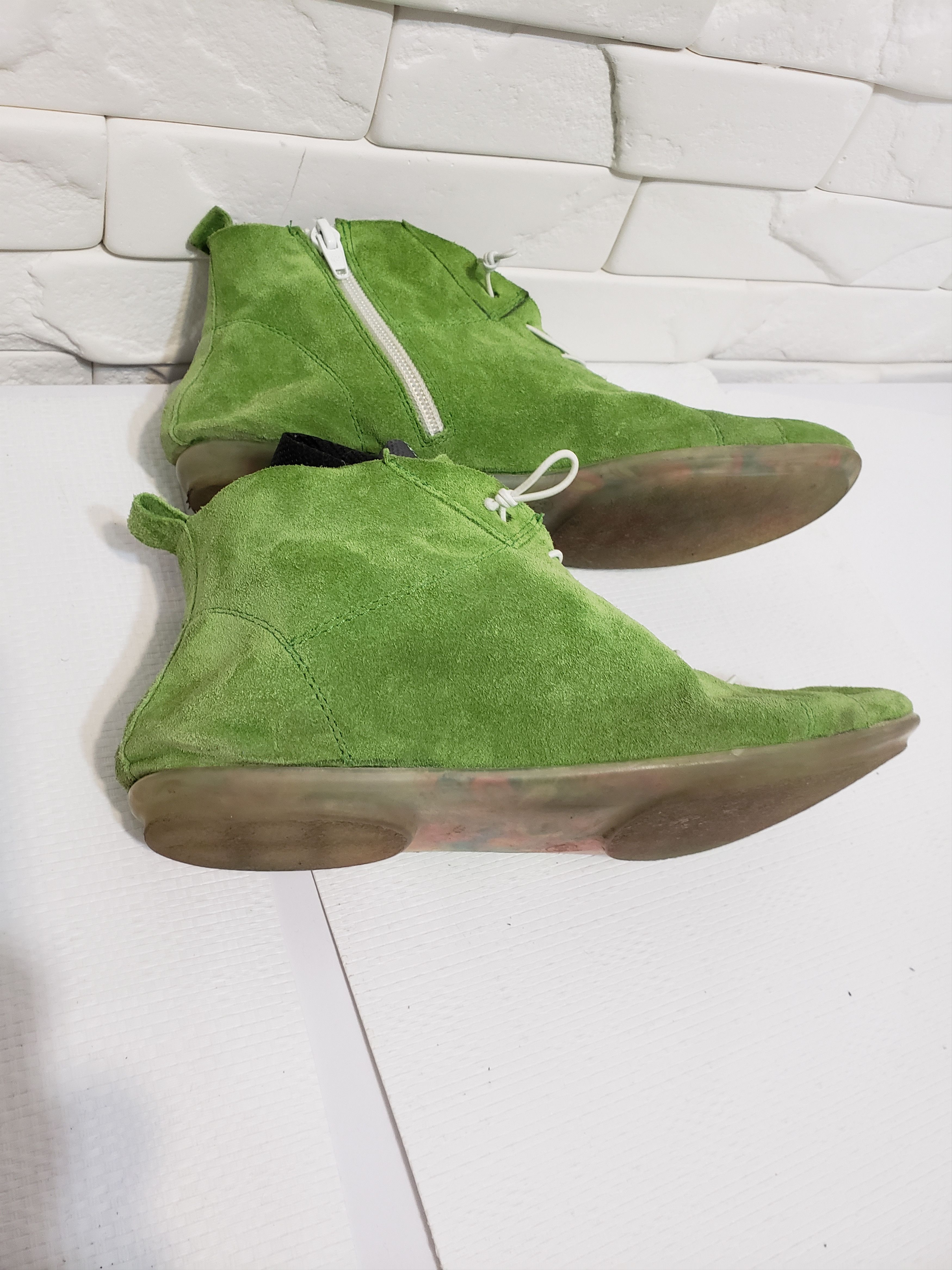Genuine Leather Stylish women's leather shoes. Size US 9 / IT 39 - 7 Thumbnail