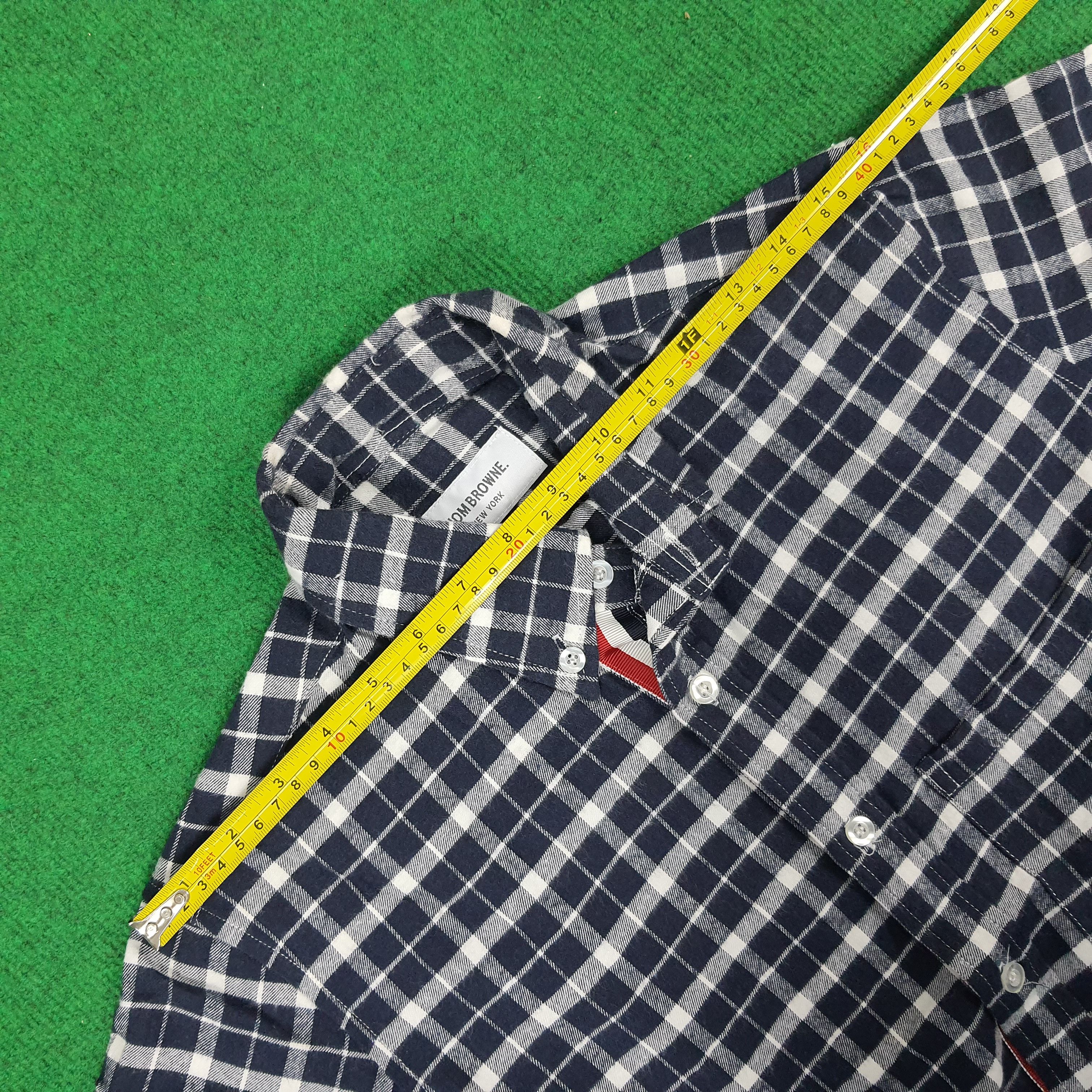 Japanese Brand Vintage Thom Browne New York Button Up Long Sleeve Shirt Size US S / EU 44-46 / 1 - 10 Thumbnail