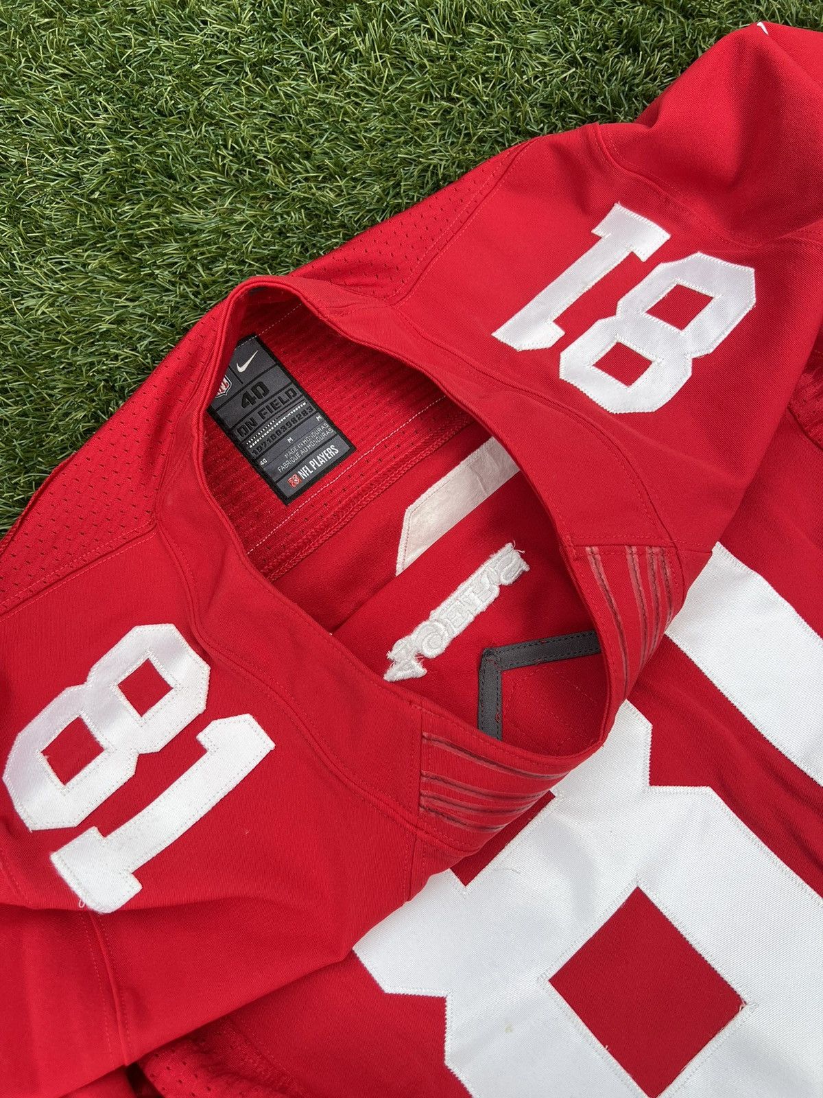 NFL Anquan Boldin San Francisco 49ers Signed Jersey Size US M / EU 48-50 / 2 - 8 Thumbnail