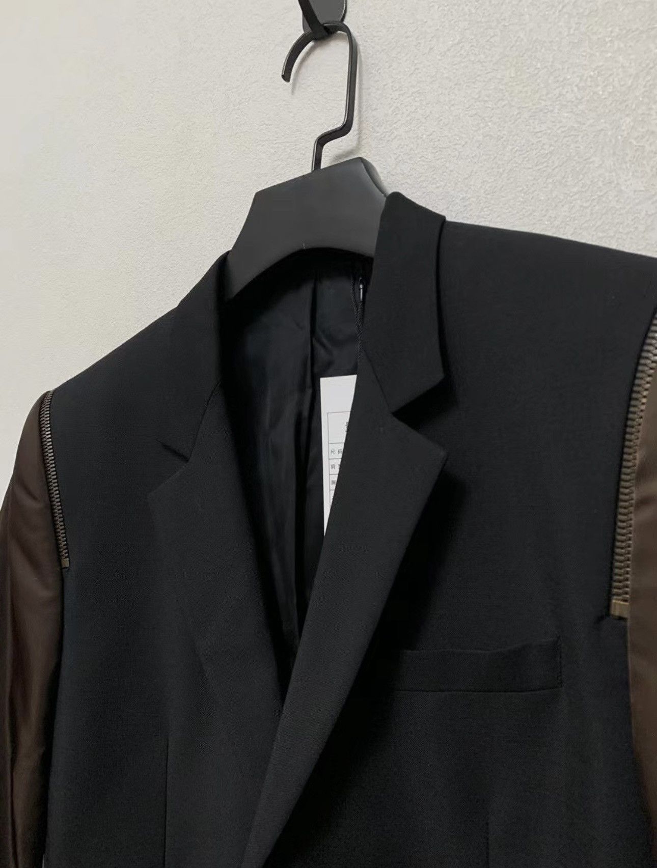Givenchy Givenchy brown sleeves zipper blazer Size 46R - 2 Thumbnail