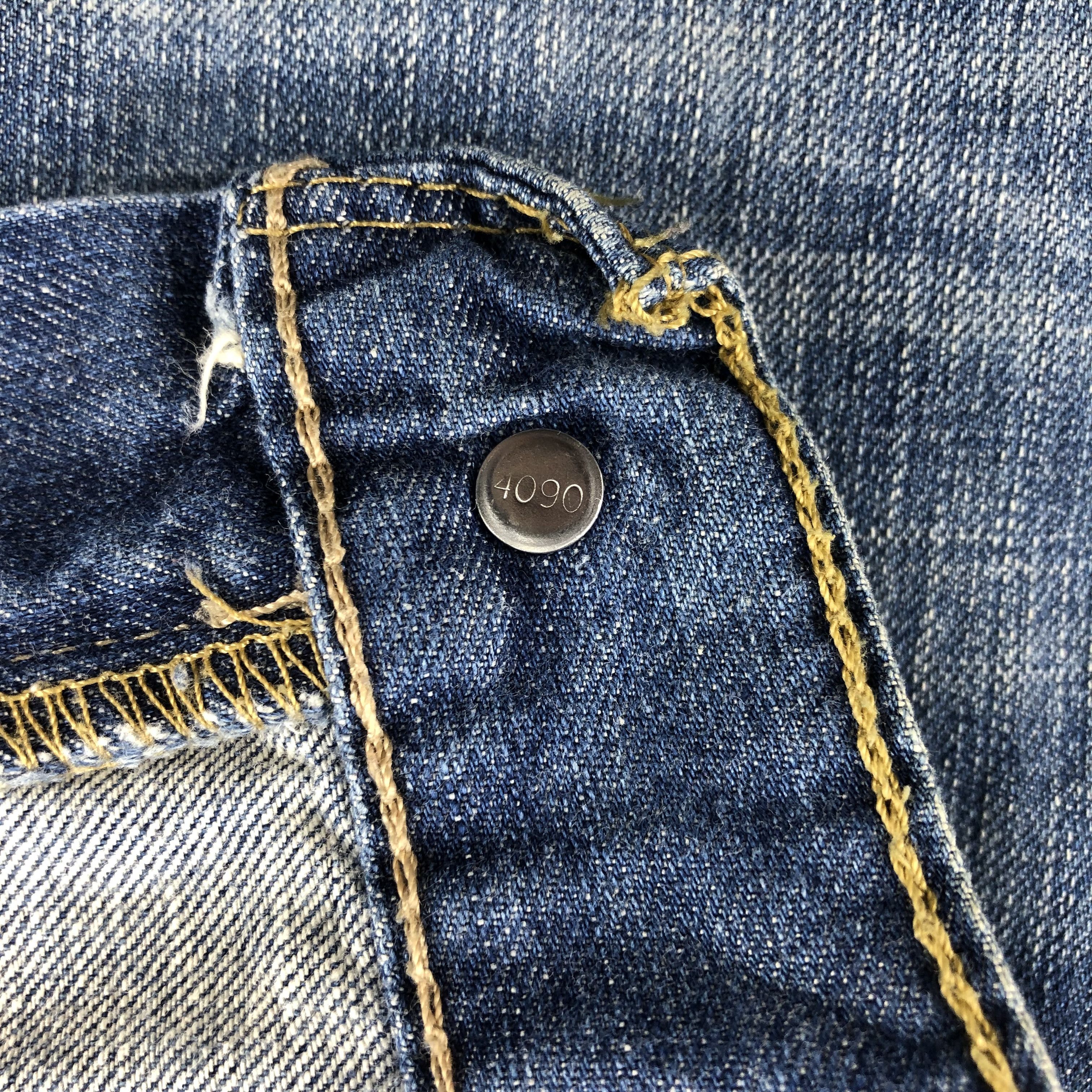 Levi's Stone Wash Vintage Levis 514 Jeans -J1058 Size US 35 - 8 Thumbnail