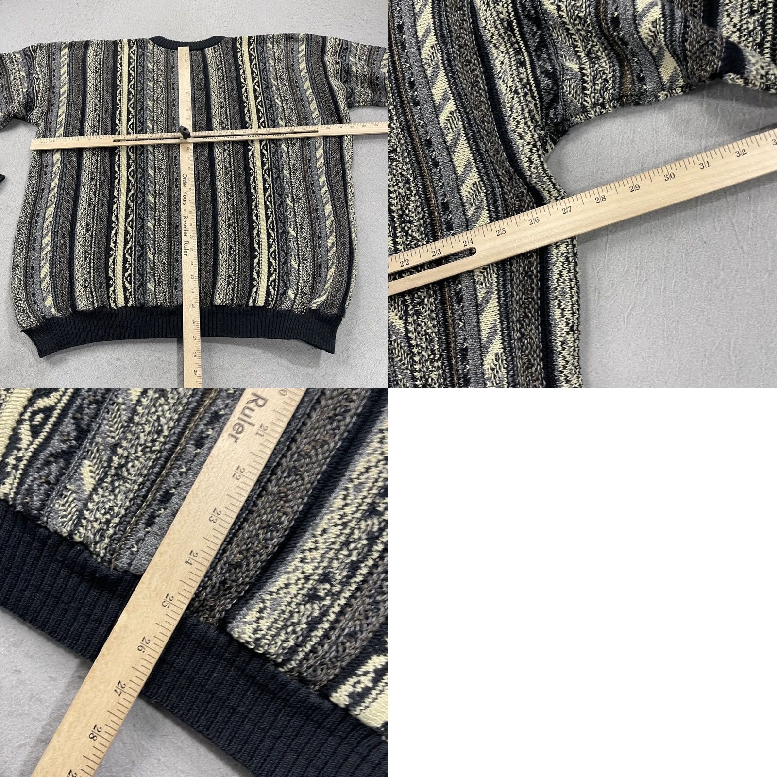 Vintage VINTAGE Tundra Sweater Mens 2XL 2XL Beige Cowogi? (Note: Original title must be used; no external additions) Size US XXL / EU 58 / 5 - 8 Thumbnail