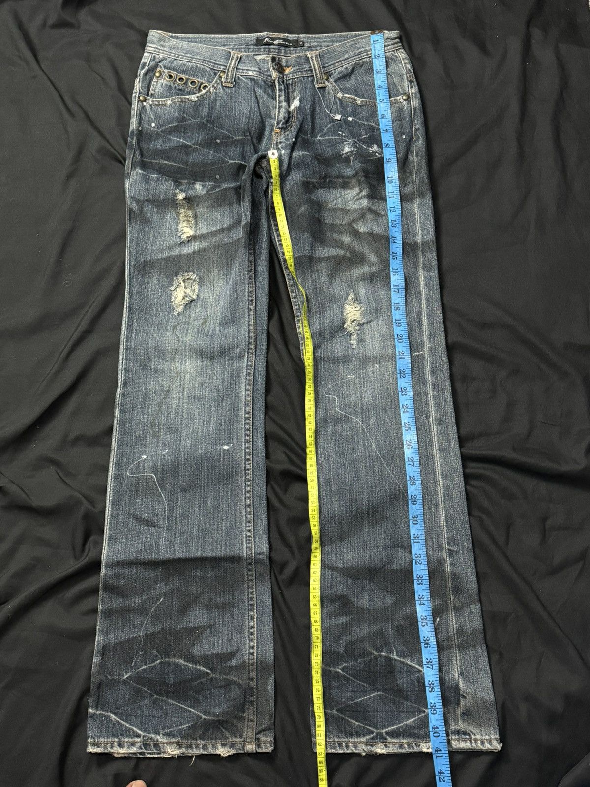 Hysteric Glamour × Japanese Brand × Tornado Mart Flared Jeans Root Three Style ifsix lgb style Size US 29 - 6 Thumbnail