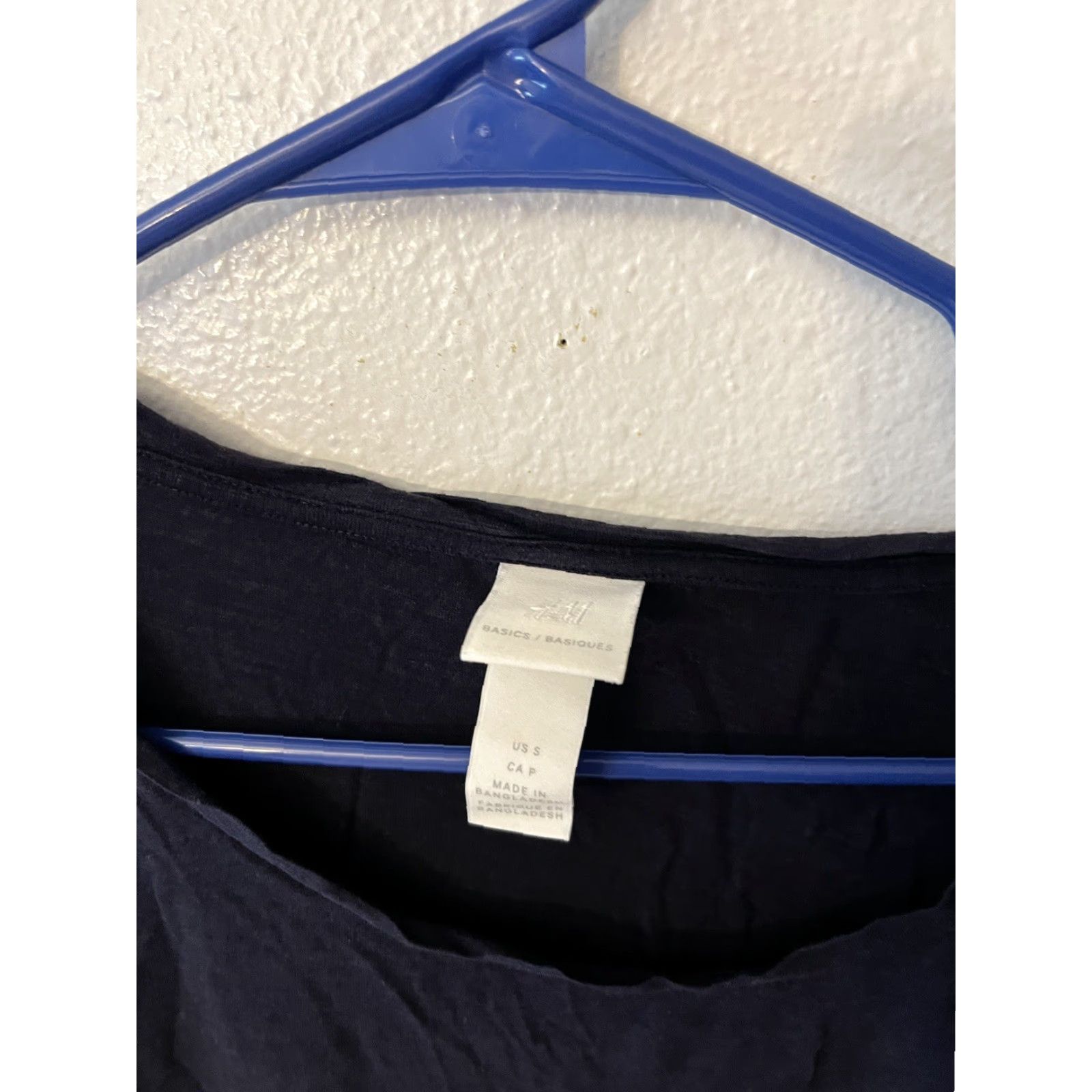 H&M VINTAGE H&M T-Shirt Women Small Cotton Blend Short Sleeve Pullover Casual Blue 90s Size S / US 4 / IT 40 - 3 Thumbnail