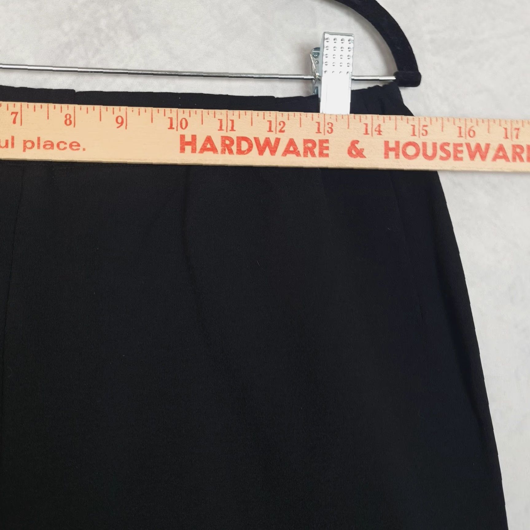 Eileen Fisher Eileen Fisher Pants Womens Medium Black Stretch Pull On Dressy Knit Size 32" / US 10 / IT 46 - 7 Thumbnail