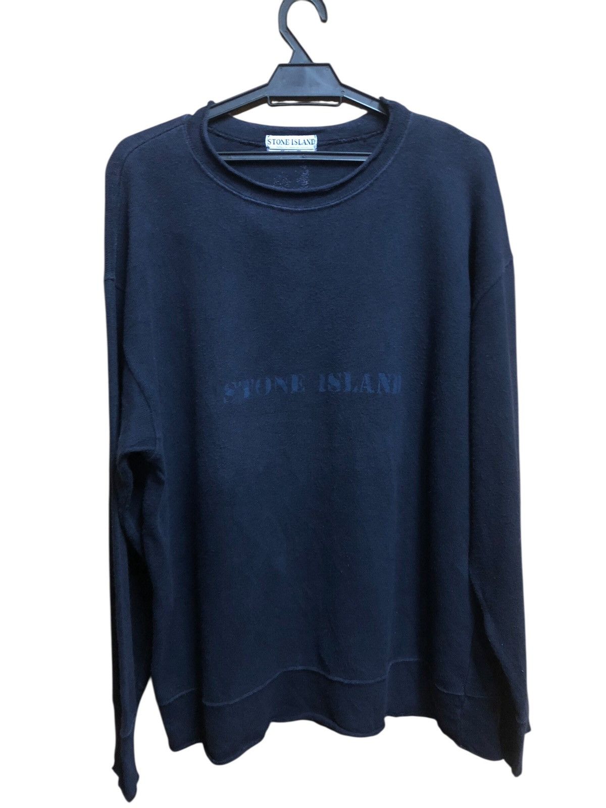 Stone Island Vintage 1995 Stone Island Sweatshirt Size US L / EU 52-54 / 3 - 1 Thumbnail