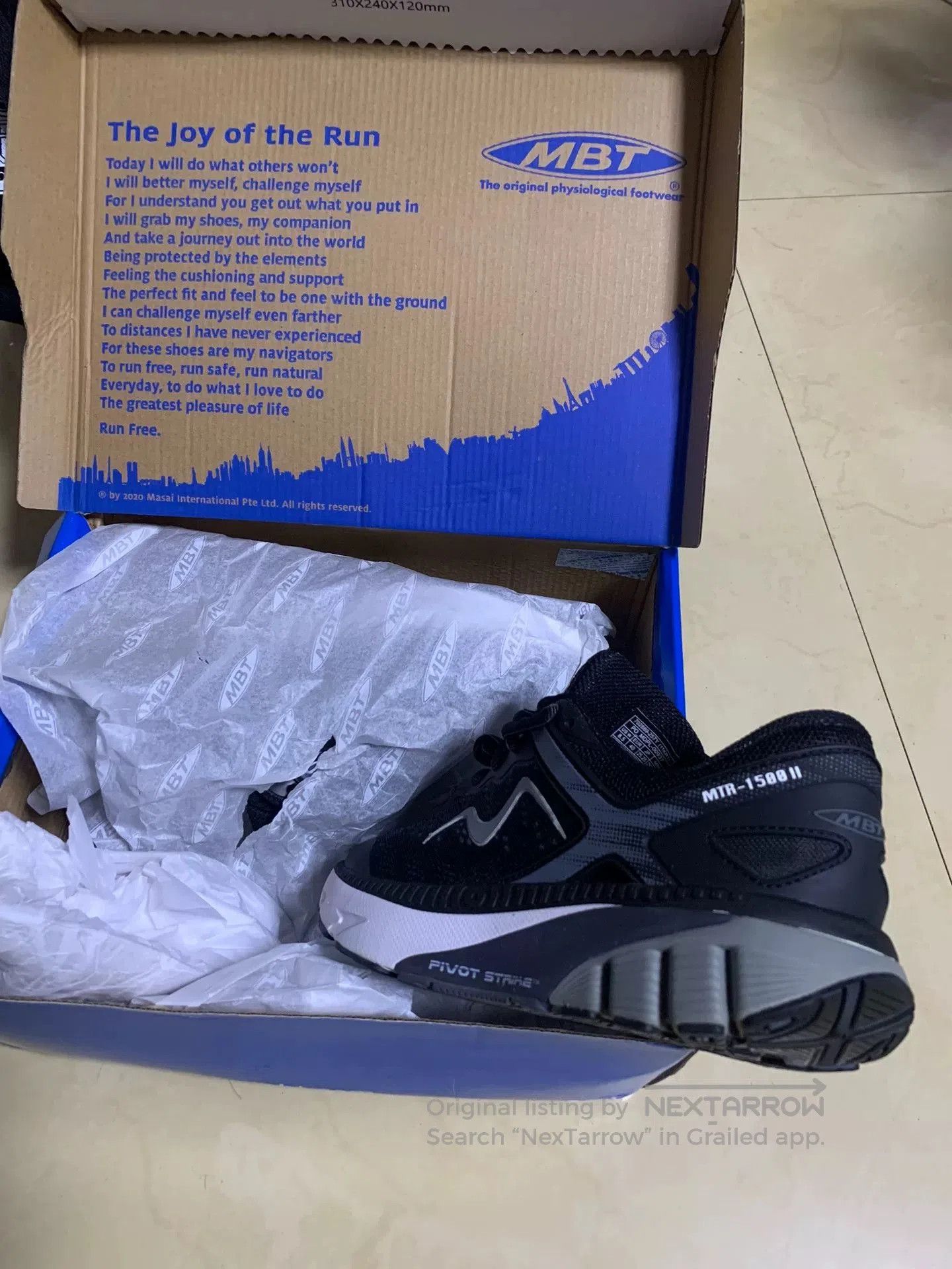 Japanese Brand MBT Men's Spring-Autumn Running Shoes. Size US 7 / EU 40 - 4 Thumbnail