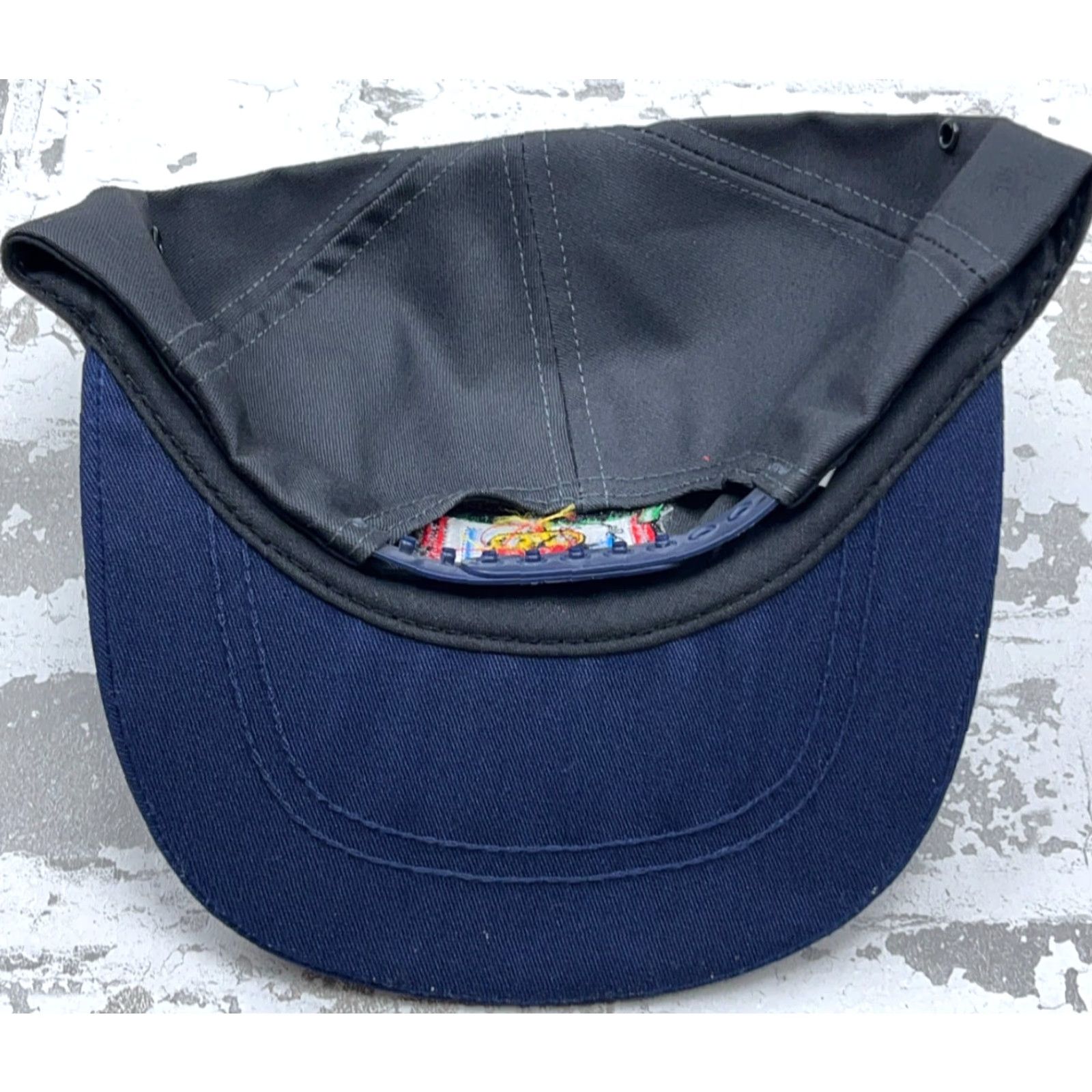 Vintage VINTAGE Park Avenue Trucker Hat Cap SnapBack Patch Farm 80s 90s USA Made Black Men One Size Adjustable Size ONE SIZE - 4 Thumbnail