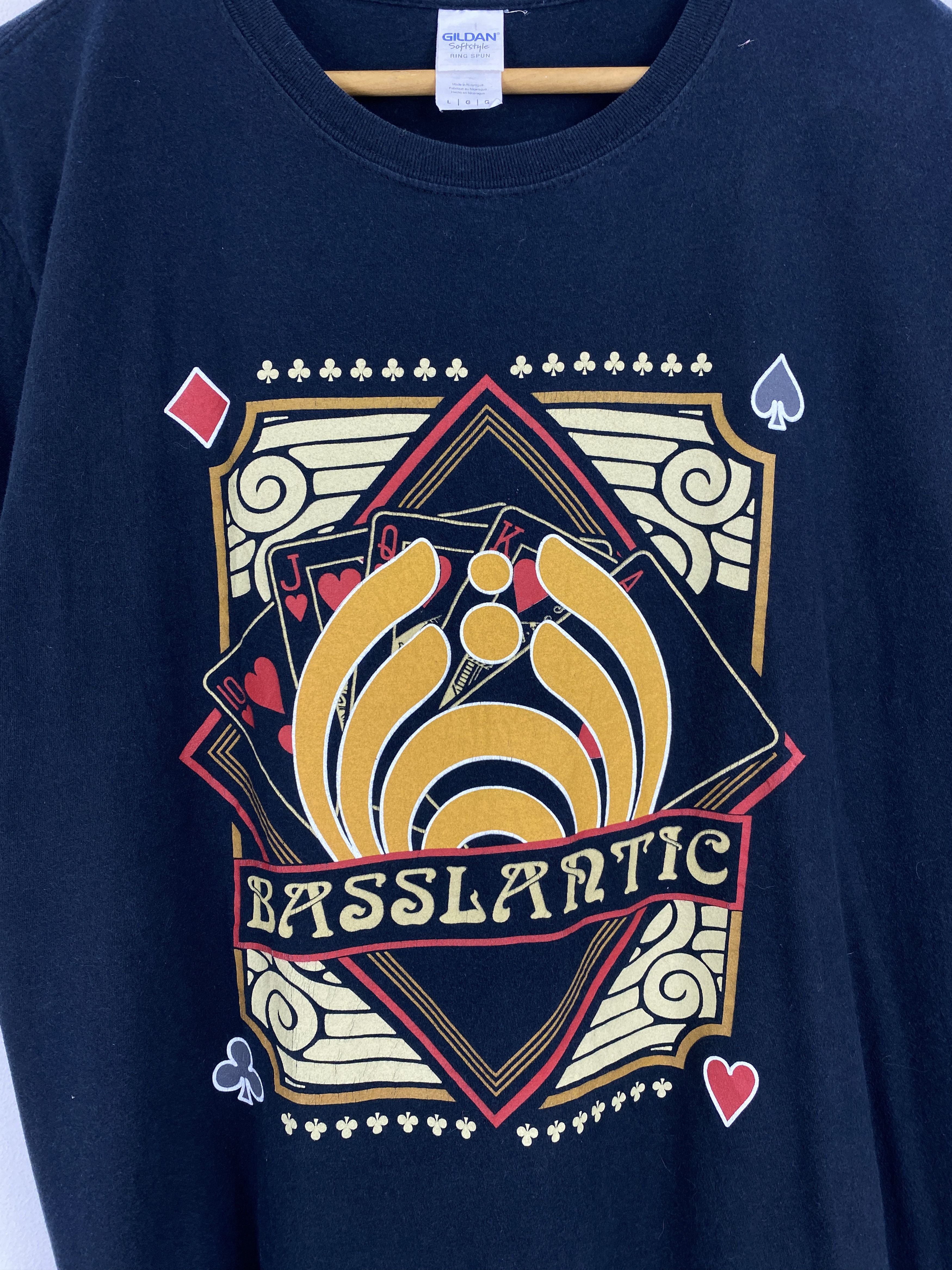 Band Tees × Vintage Vintage Basslantic Music Consert Tour T Shirt TA0694 Size US L / EU 52-54 / 3 - 7 Thumbnail