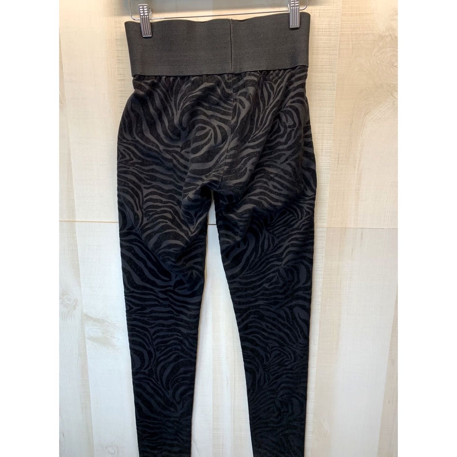 Velvet Cielo Jeans USA Women’s M Velvet Animal Print Black Legging NWT #2814 Size 32" / US 10 / IT 46 - 5 Thumbnail