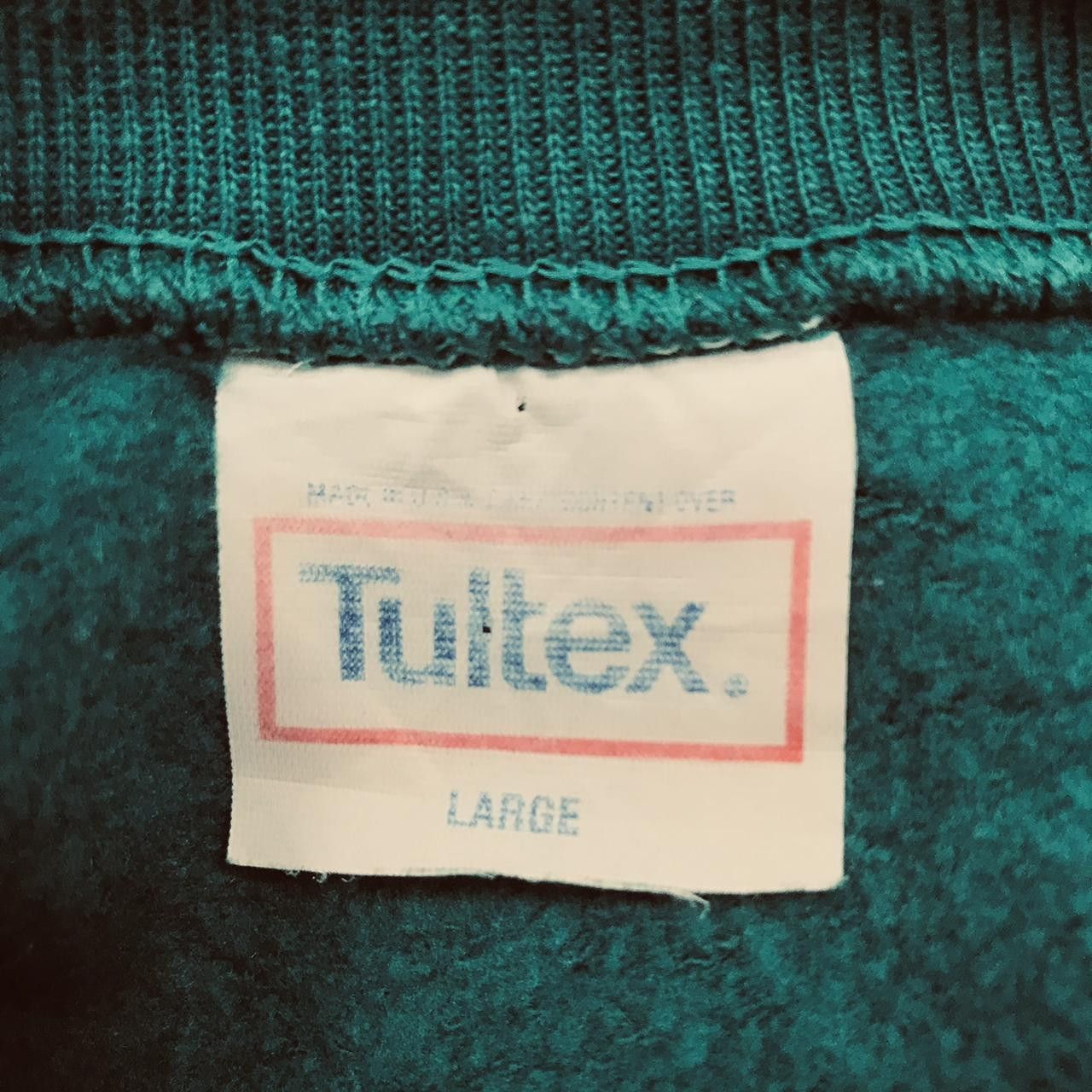 Tultex Vtg TULTEX Honey Crewneck Sweatshirt Spell Out Jumper Size US L / EU 52-54 / 3 - 4 Thumbnail