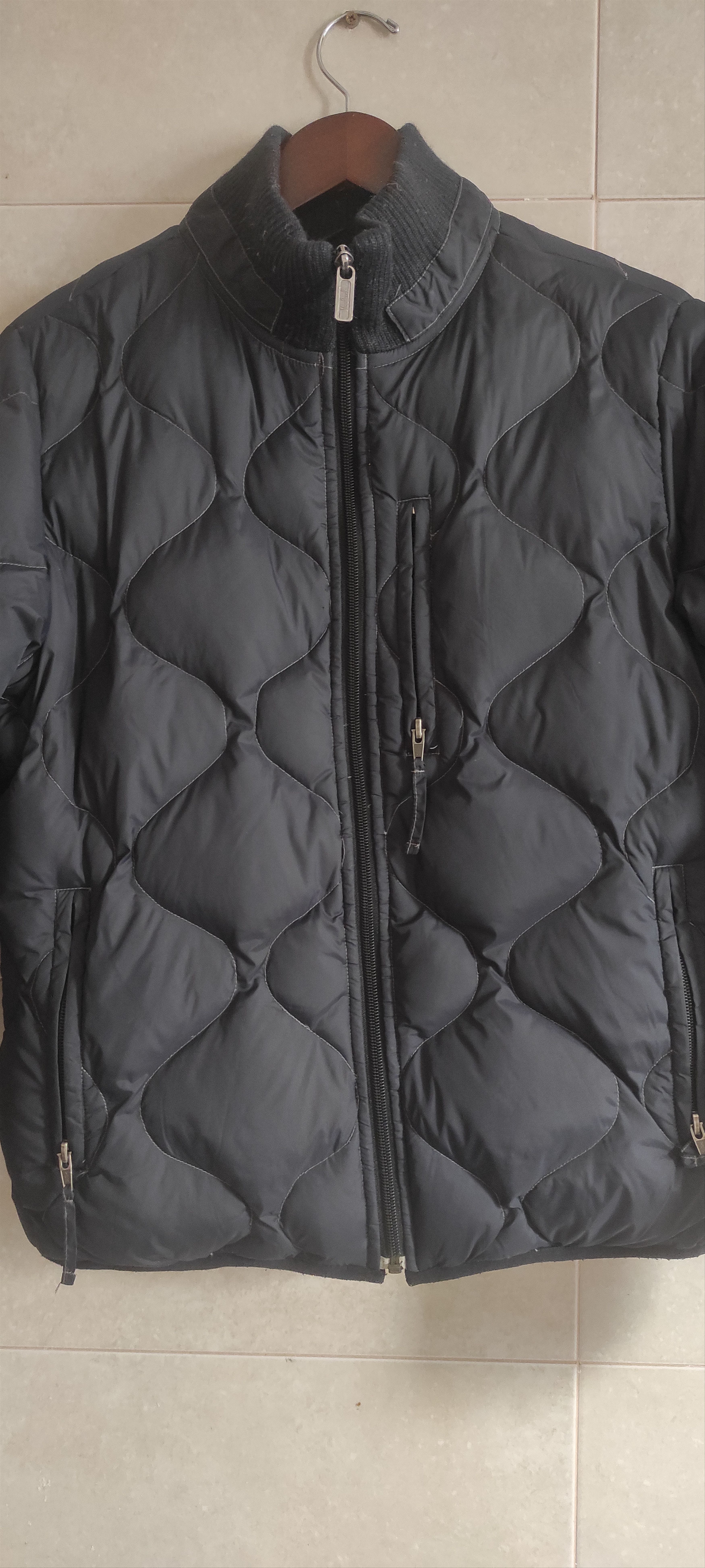 Woolrich Woolen Mills Woolrich Puffer Goose Down Full Zip Navy Outerwear Jacket Size US M / EU 48-50 / 2 - 19 Thumbnail