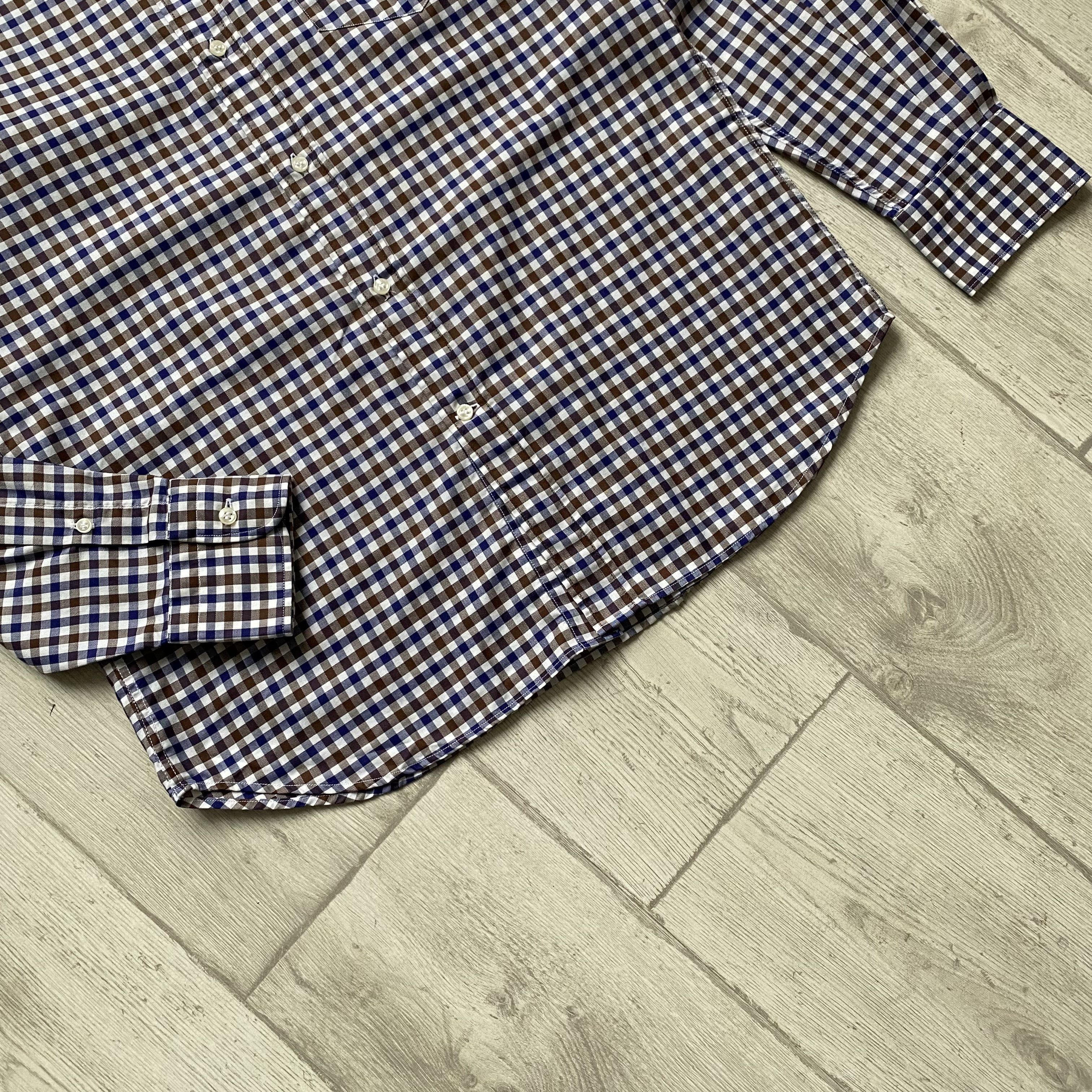 Paul & Shark 🛥️ Paul & Shark Yachting shirt checkered plaid small logo Size US M / EU 48-50 / 2 - 4 Thumbnail
